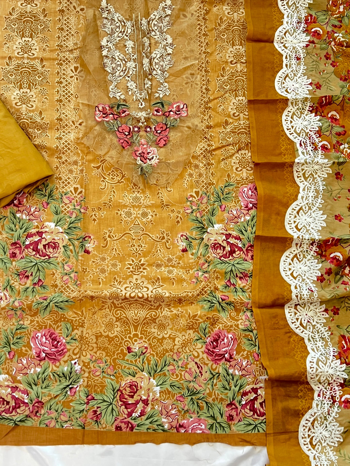 JADE COTTON EMBROIDERY SUIT 10