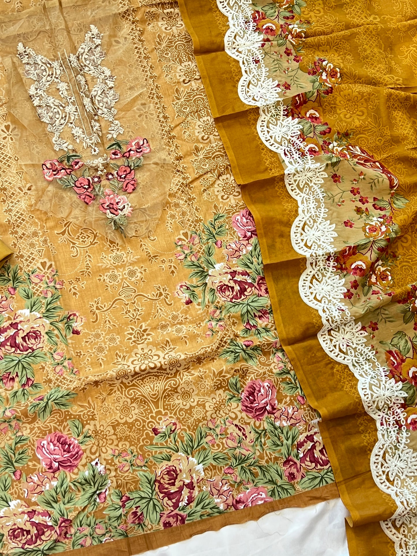 JADE COTTON EMBROIDERY SUIT 10