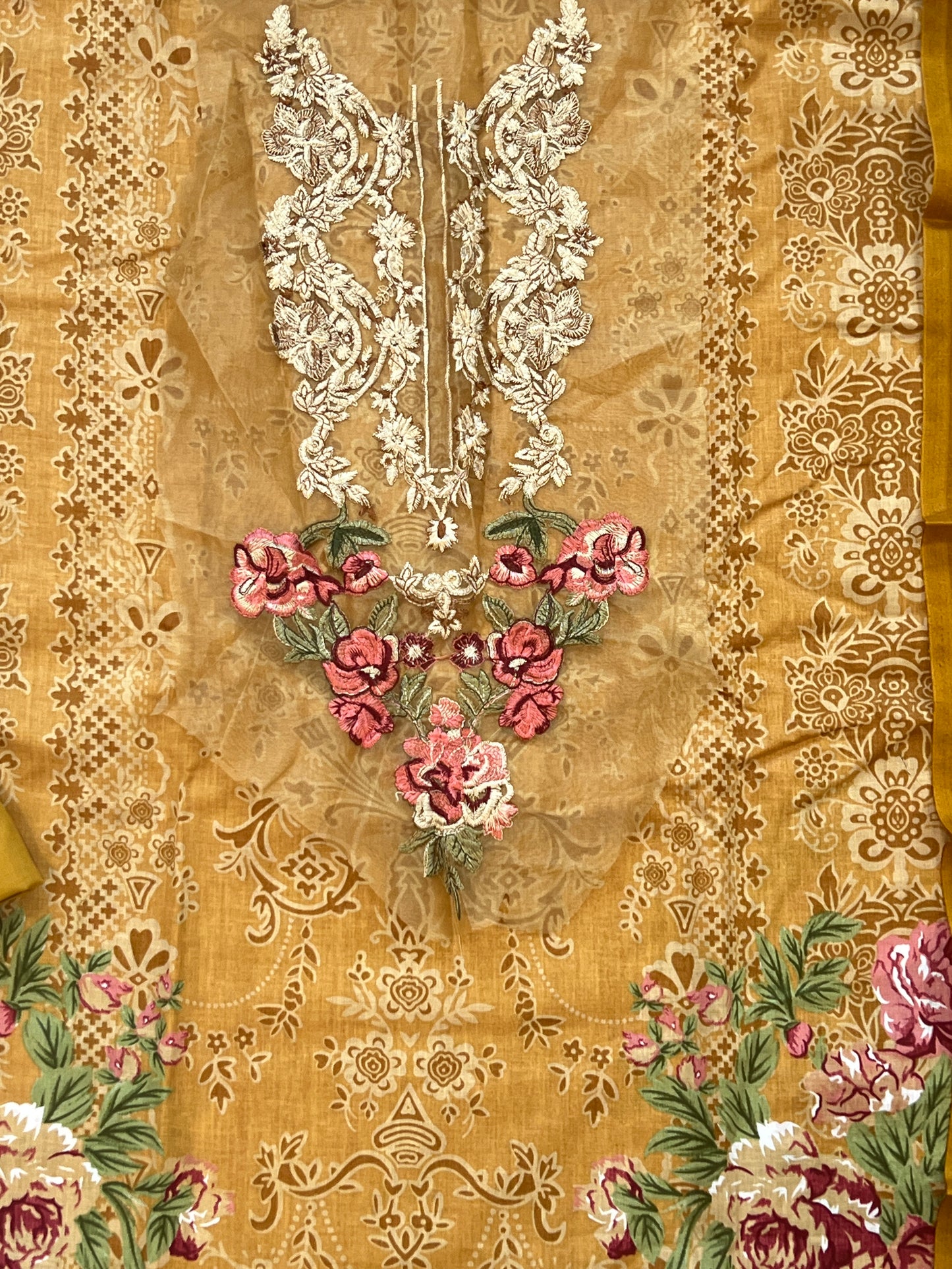 JADE COTTON EMBROIDERY SUIT 10