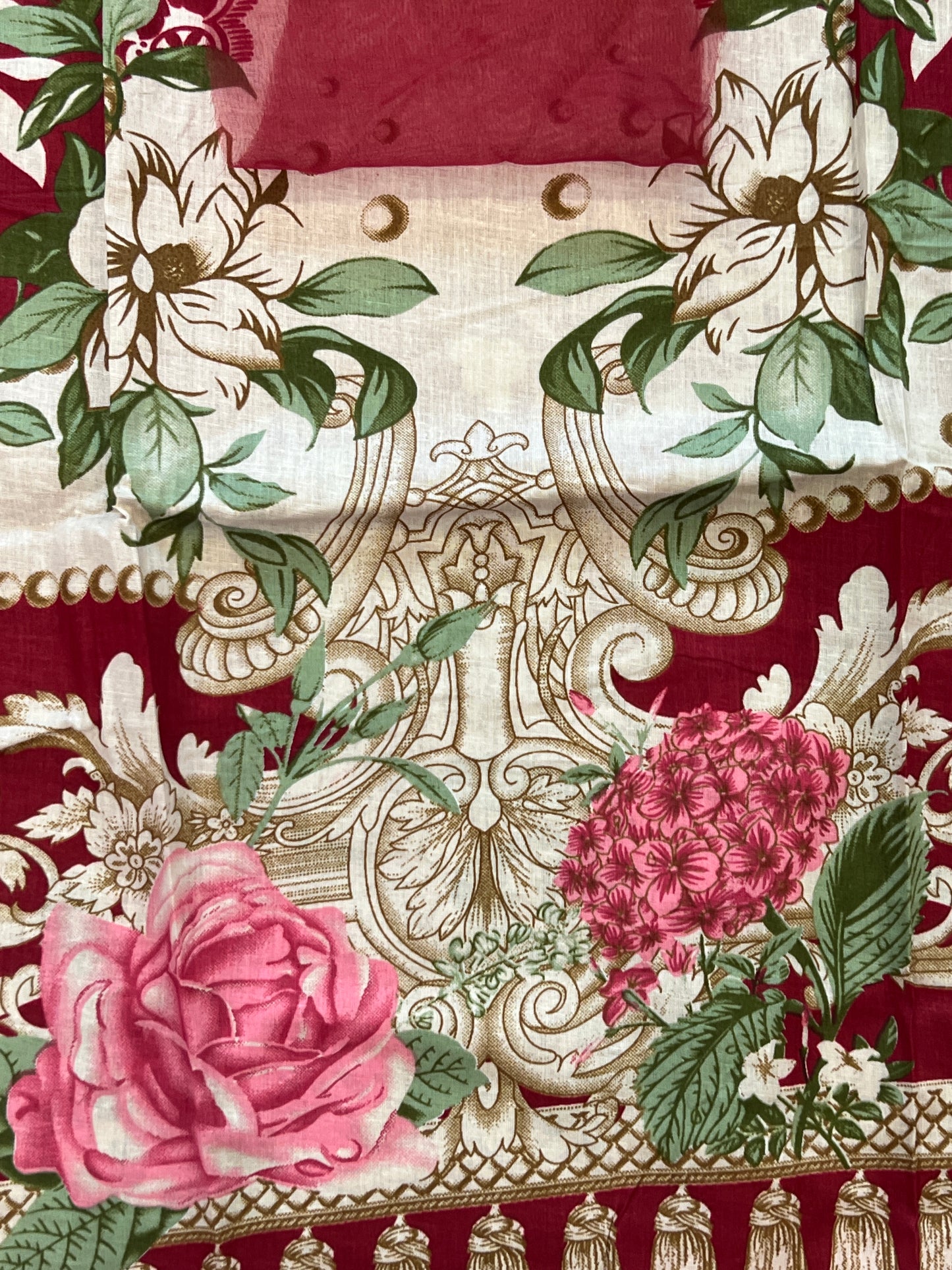 FLORAL COTTON PATCH SUIT