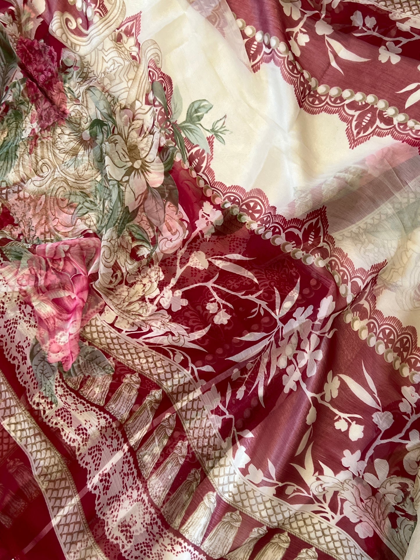 FLORAL COTTON PATCH SUIT