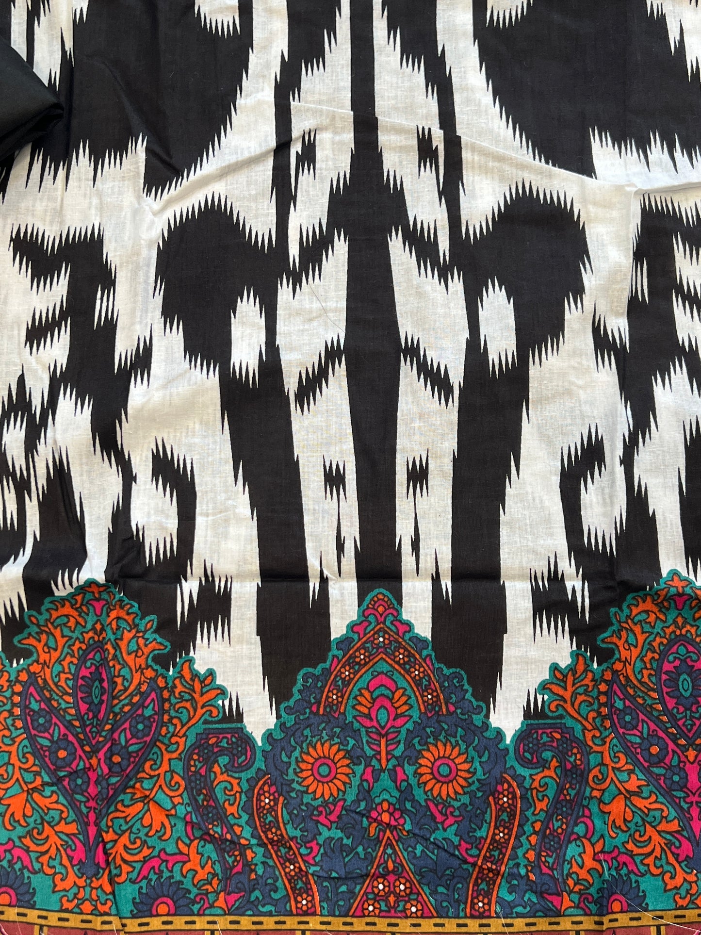 ZEBRA COTTON PATCH SUIT