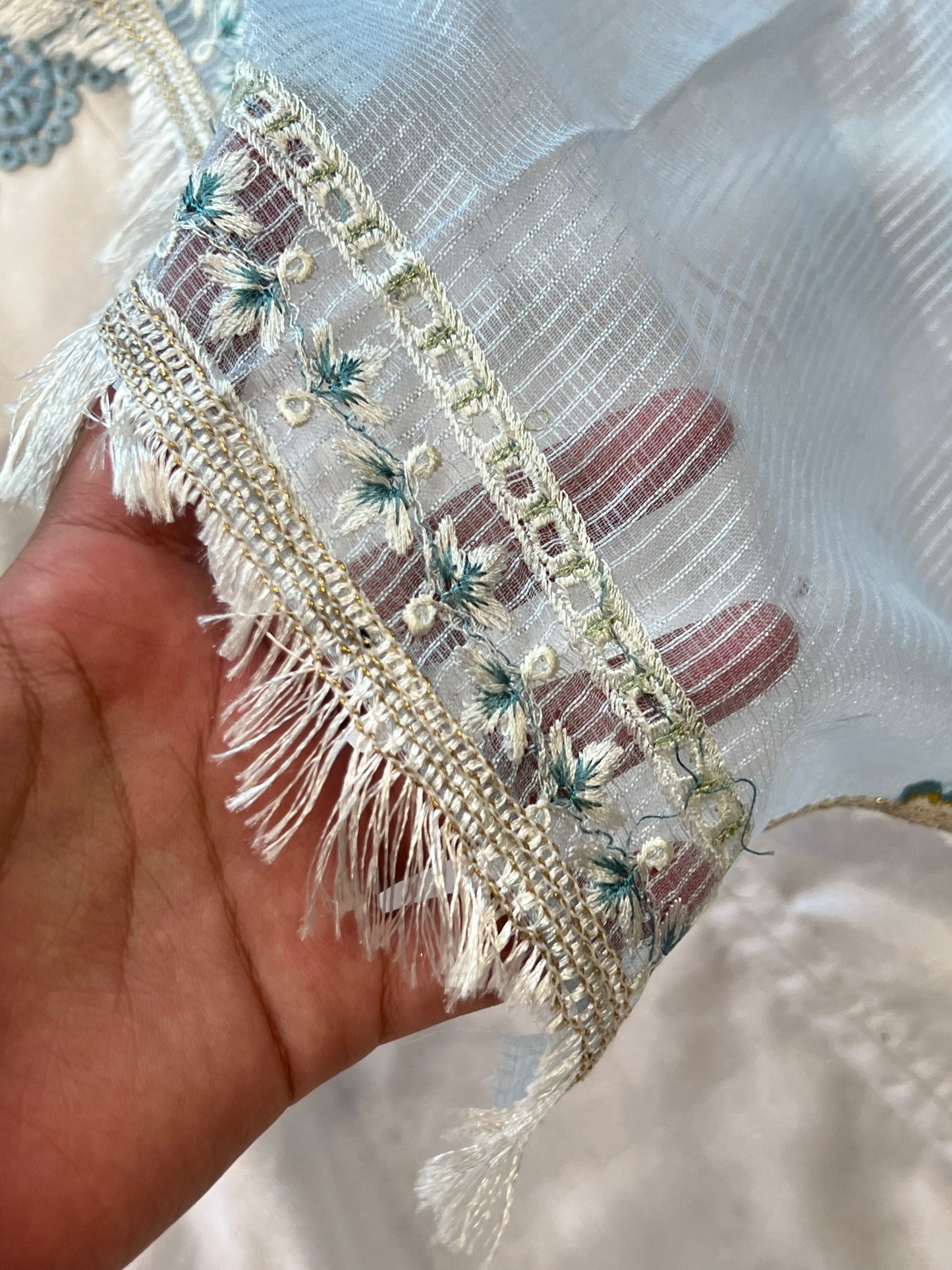 HANIA PURE COTTON EMBROIDERY SUIT 1
