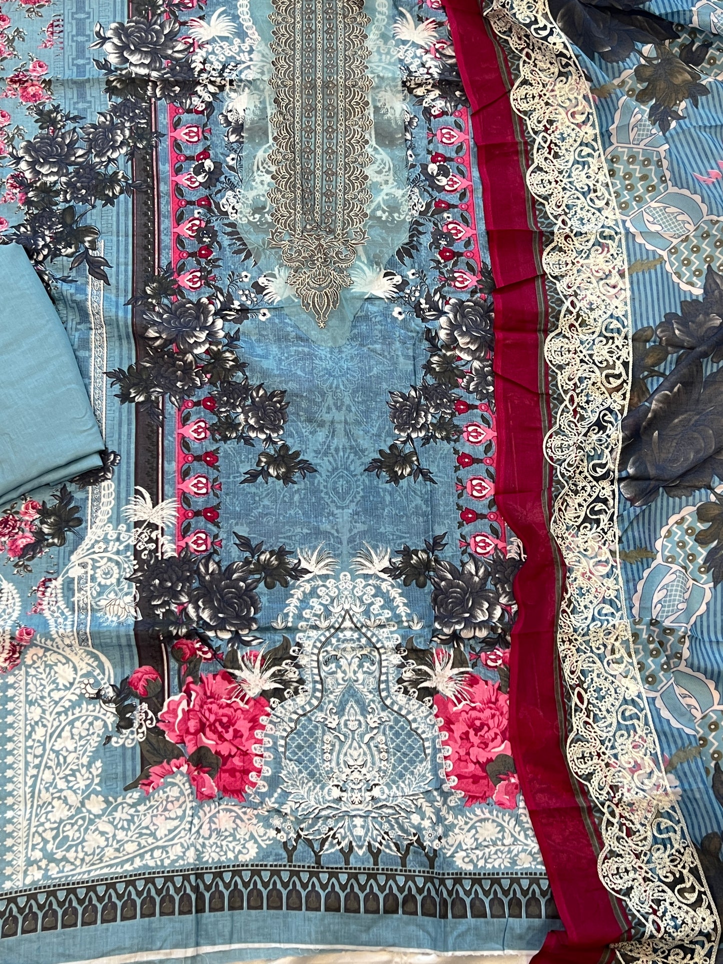 JADE COTTON EMBROIDERY SUIT 11