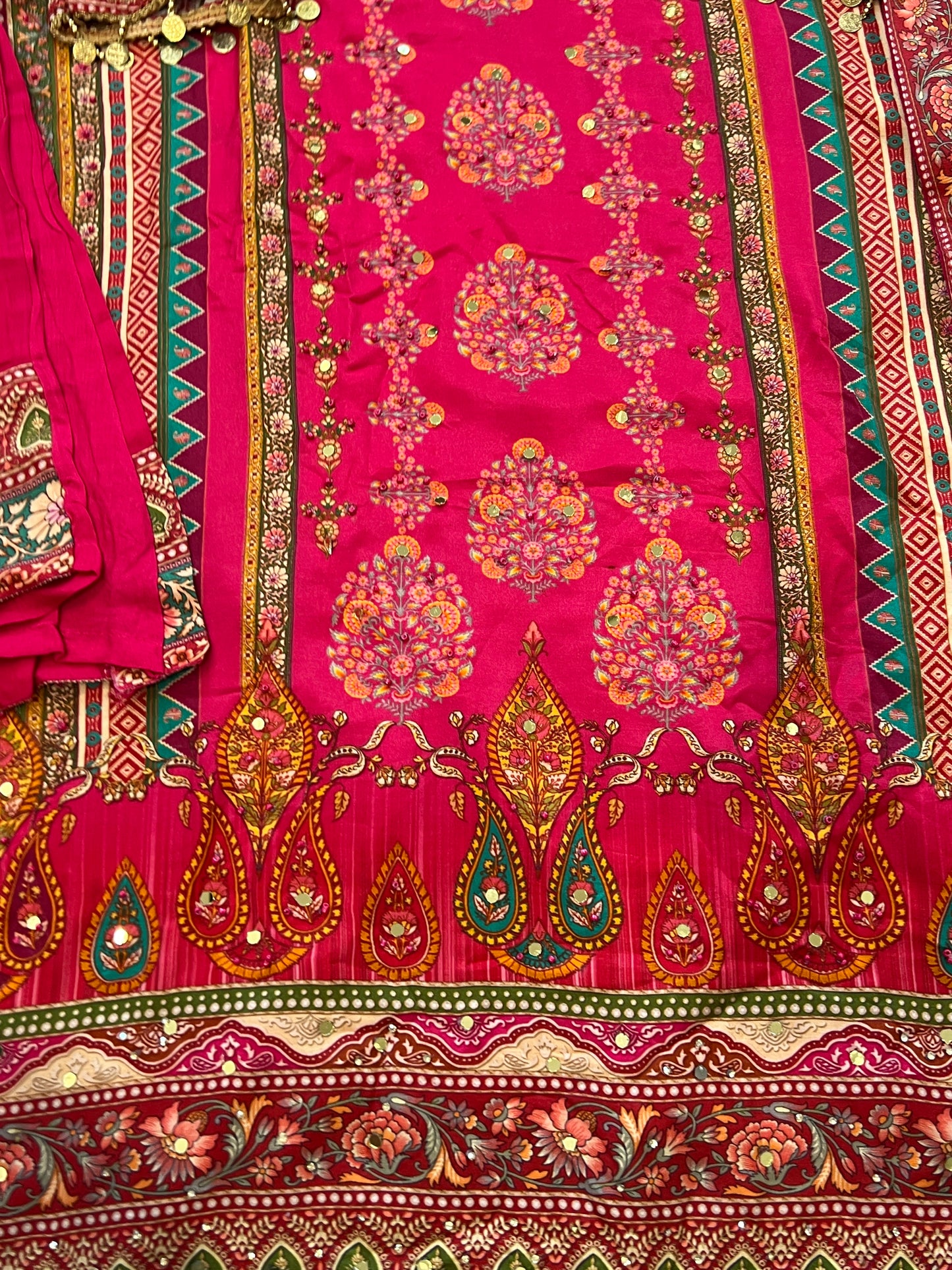 RAHI CREPE READYMADE SUIT