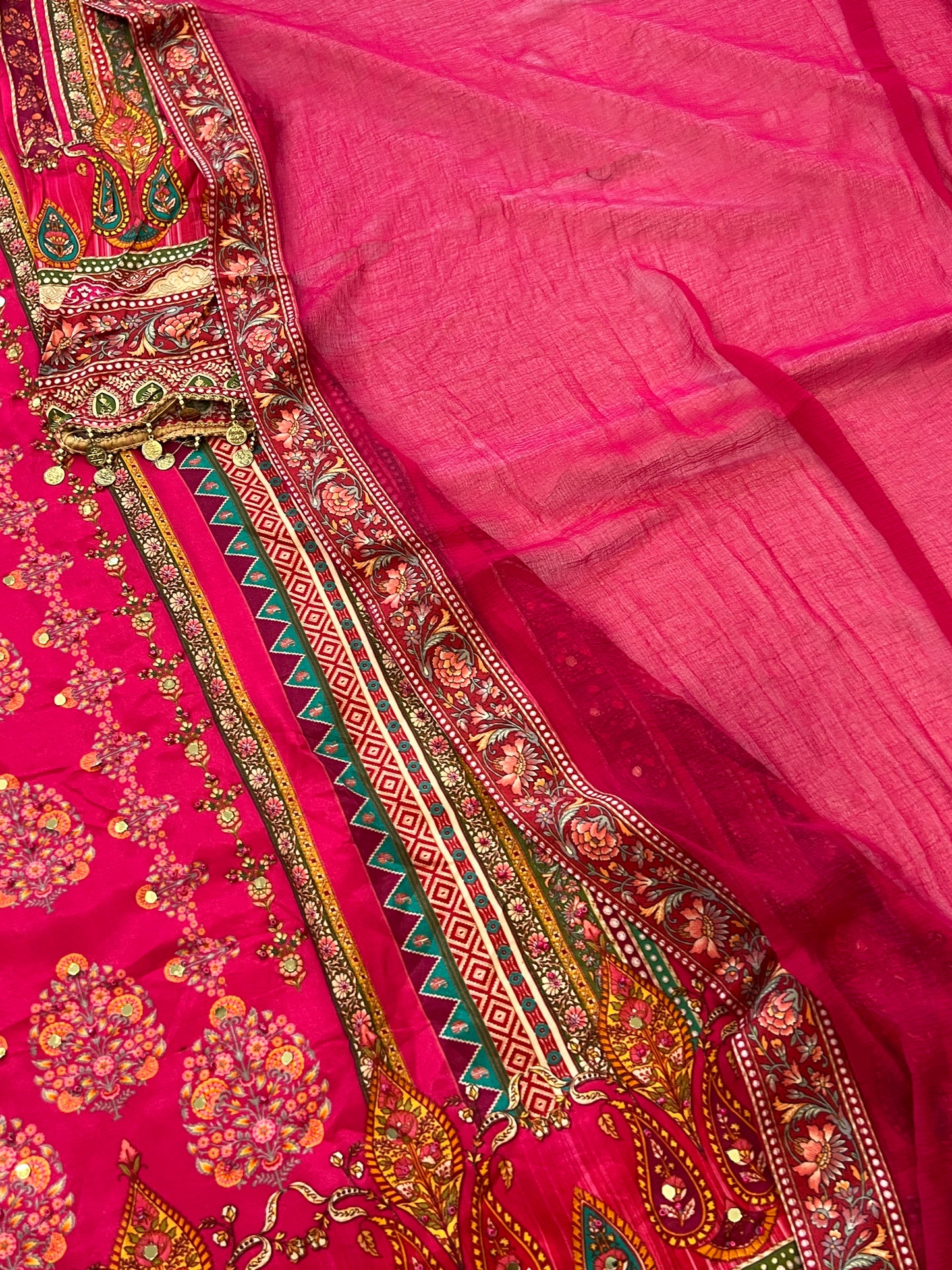 RAHI CREPE READYMADE SUIT