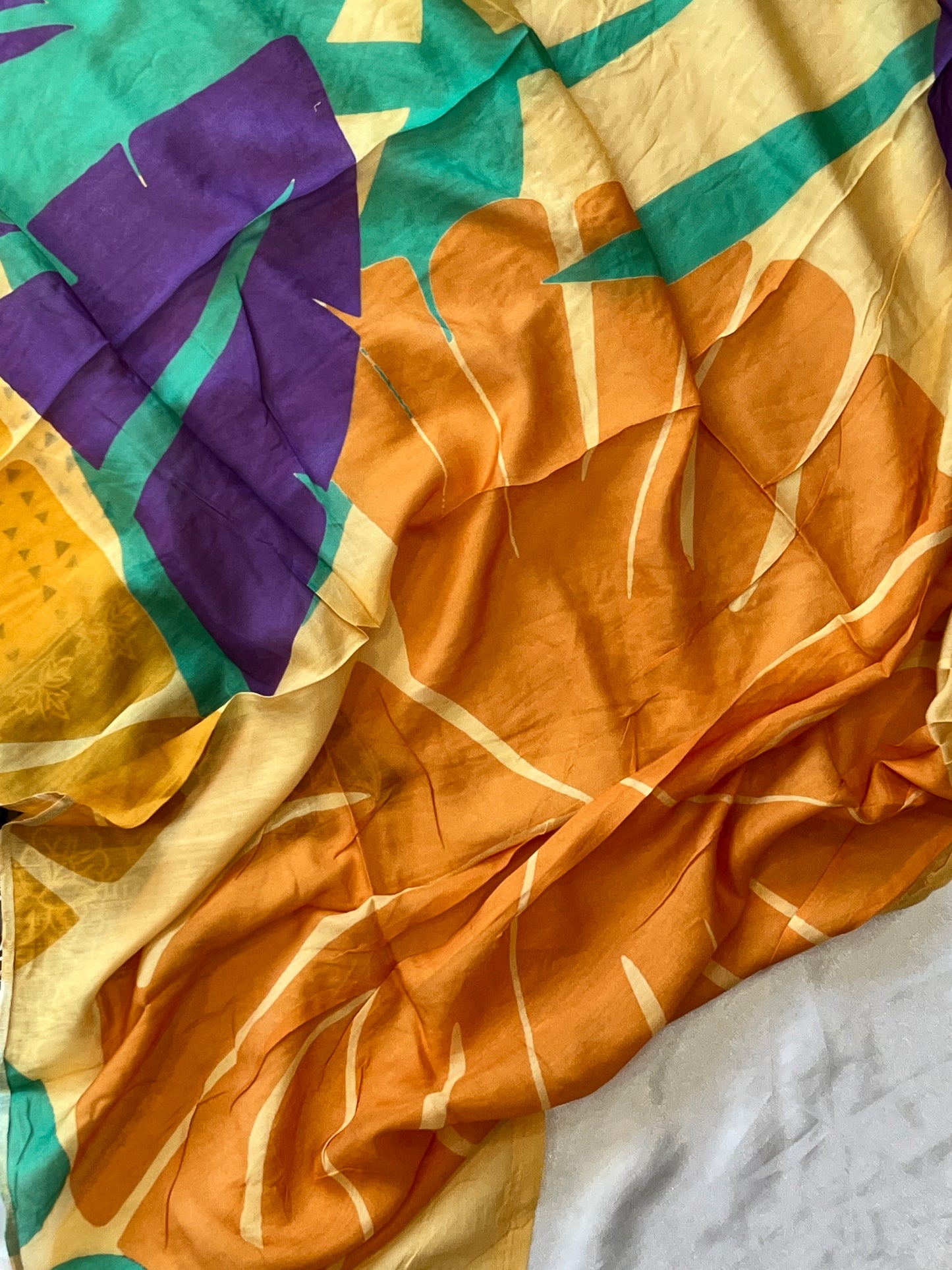 YELLOW MAHAM SOFT COTTON EMBROIDER SUIT