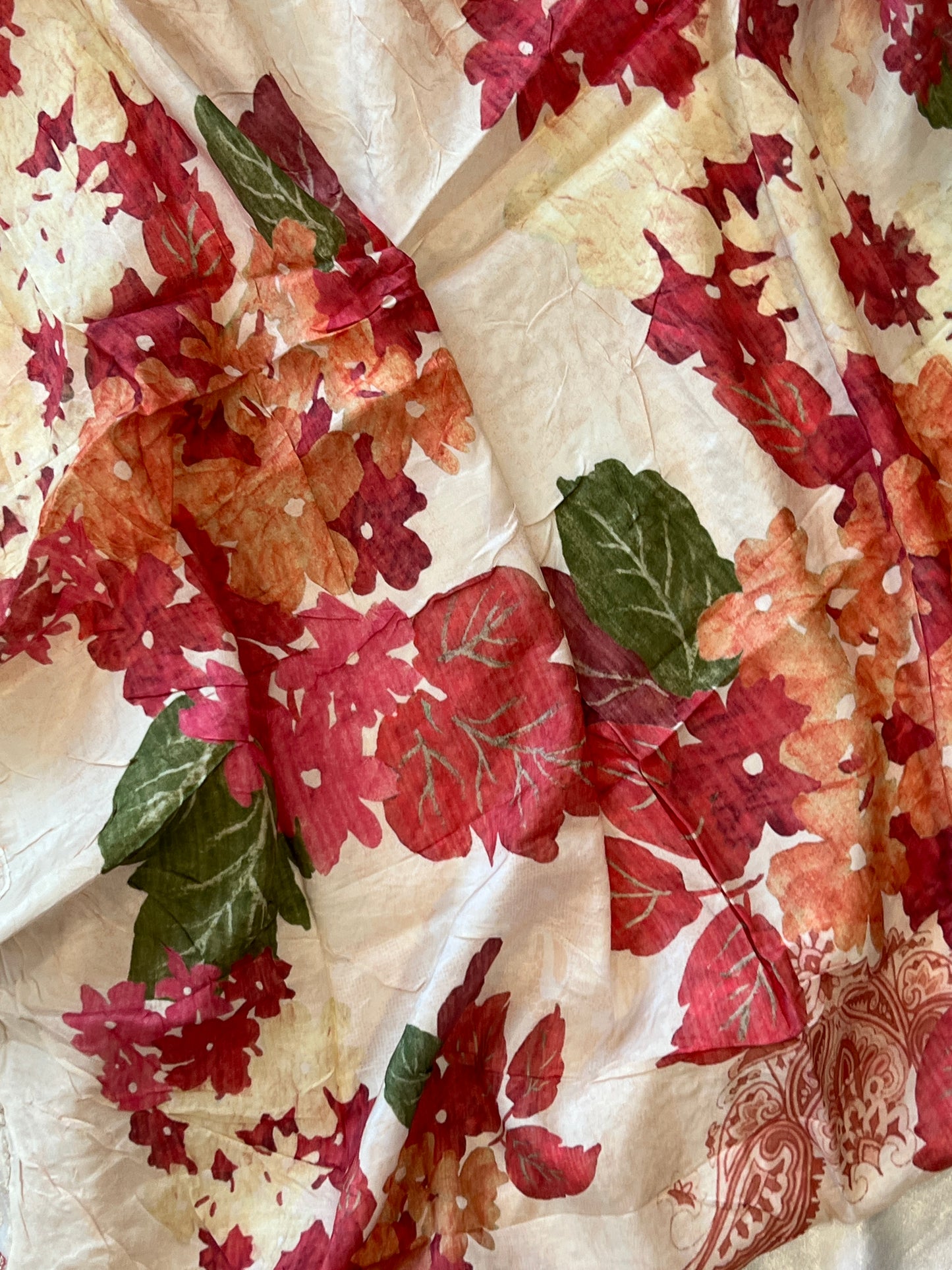 GAZAB COTTON SATIN HANDWORK SUIT 3