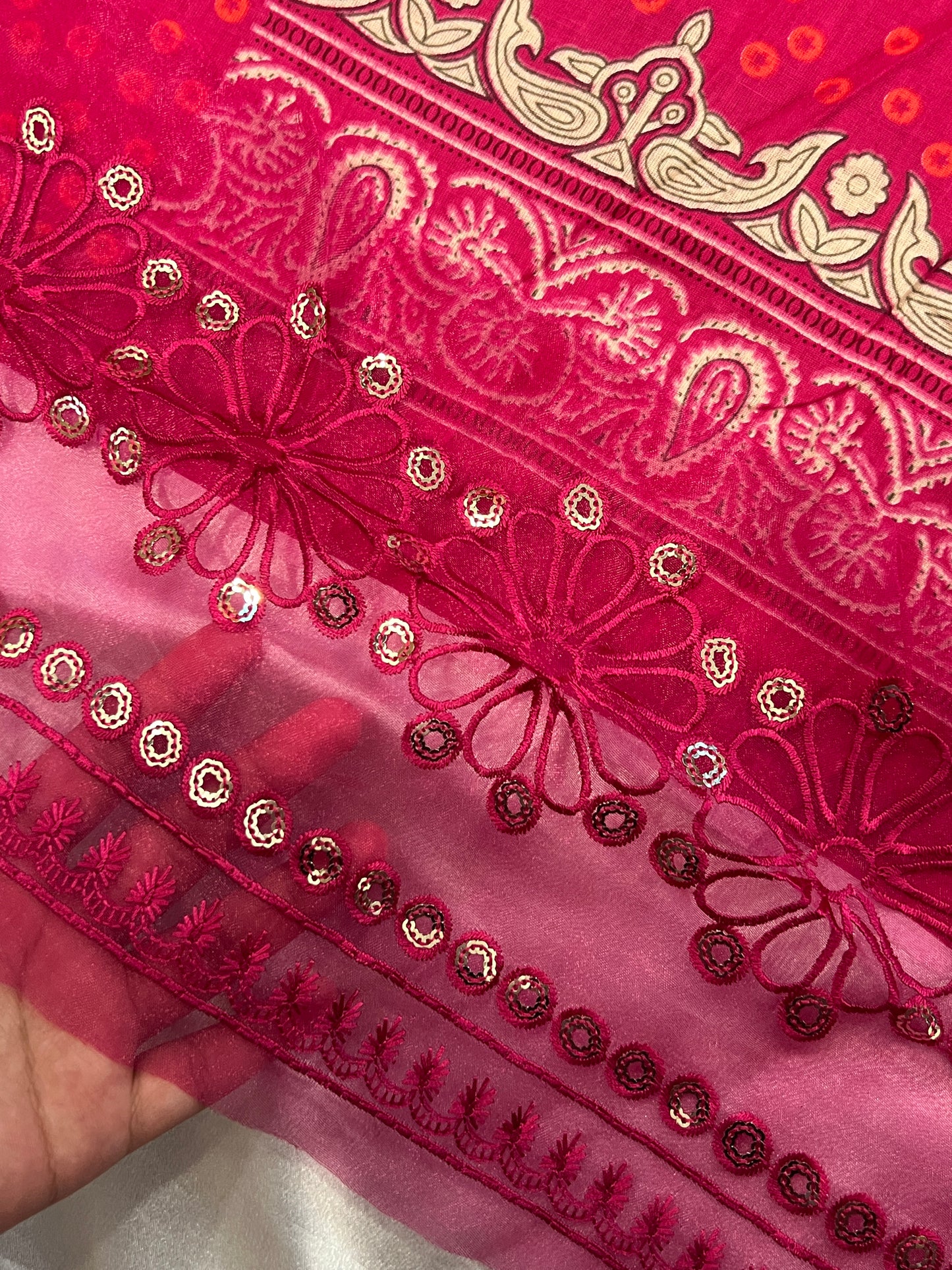 RANI PINK COTTON PATCH SUIT
