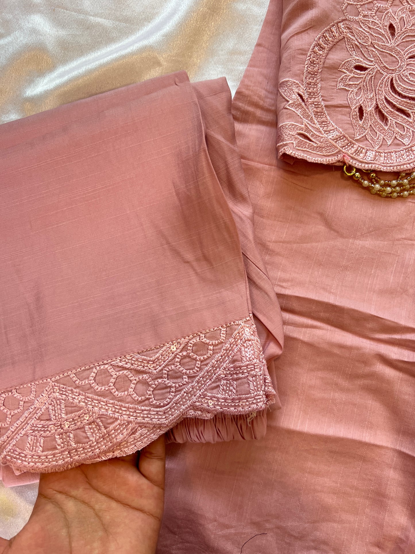 ZARQASH CUTWORK EMBROIDERY SUIT 353
