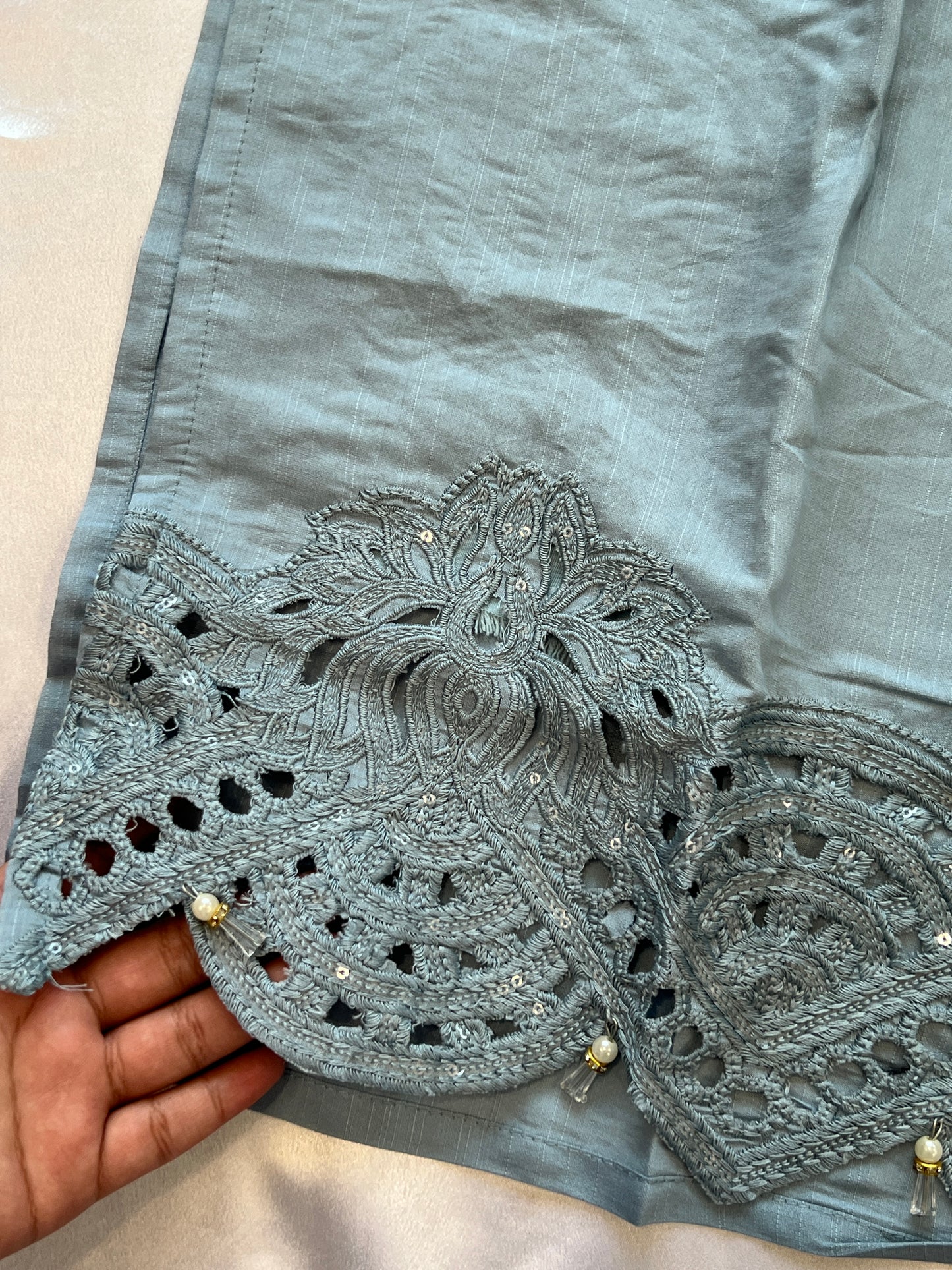 ZARQASH CUTWORK EMBROIDERY SUIT 353