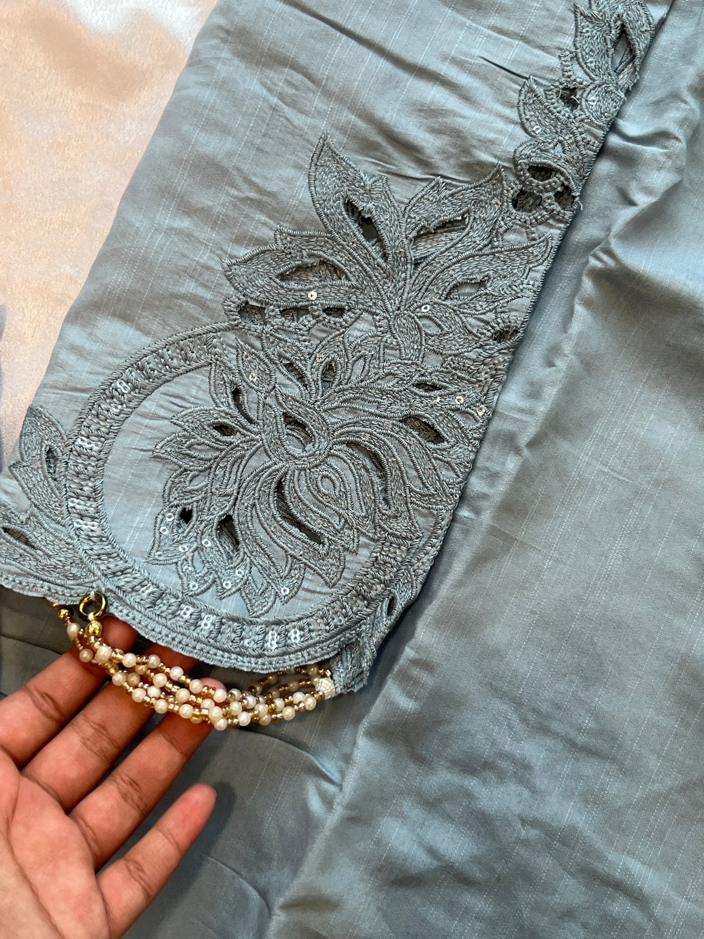 ZARQASH CUTWORK EMBROIDERY SUIT 353