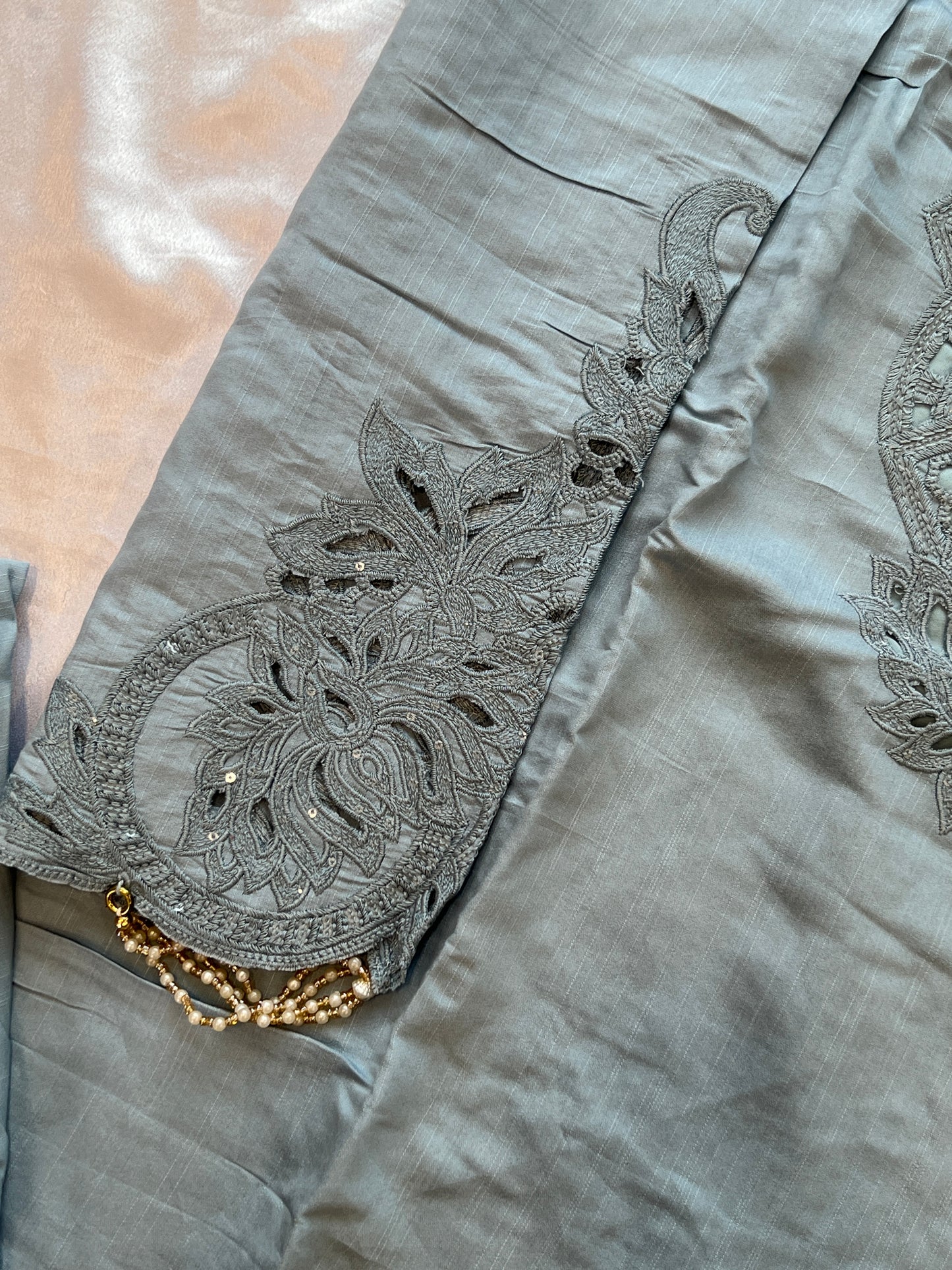 ZARQASH CUTWORK EMBROIDERY SUIT 353