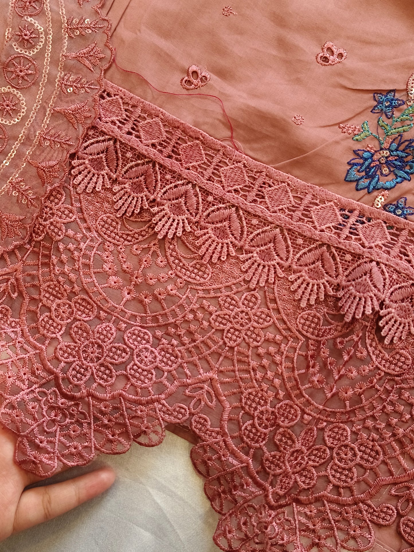 HANIA PURE COTTON EMBROIDERY SUIT 2004F