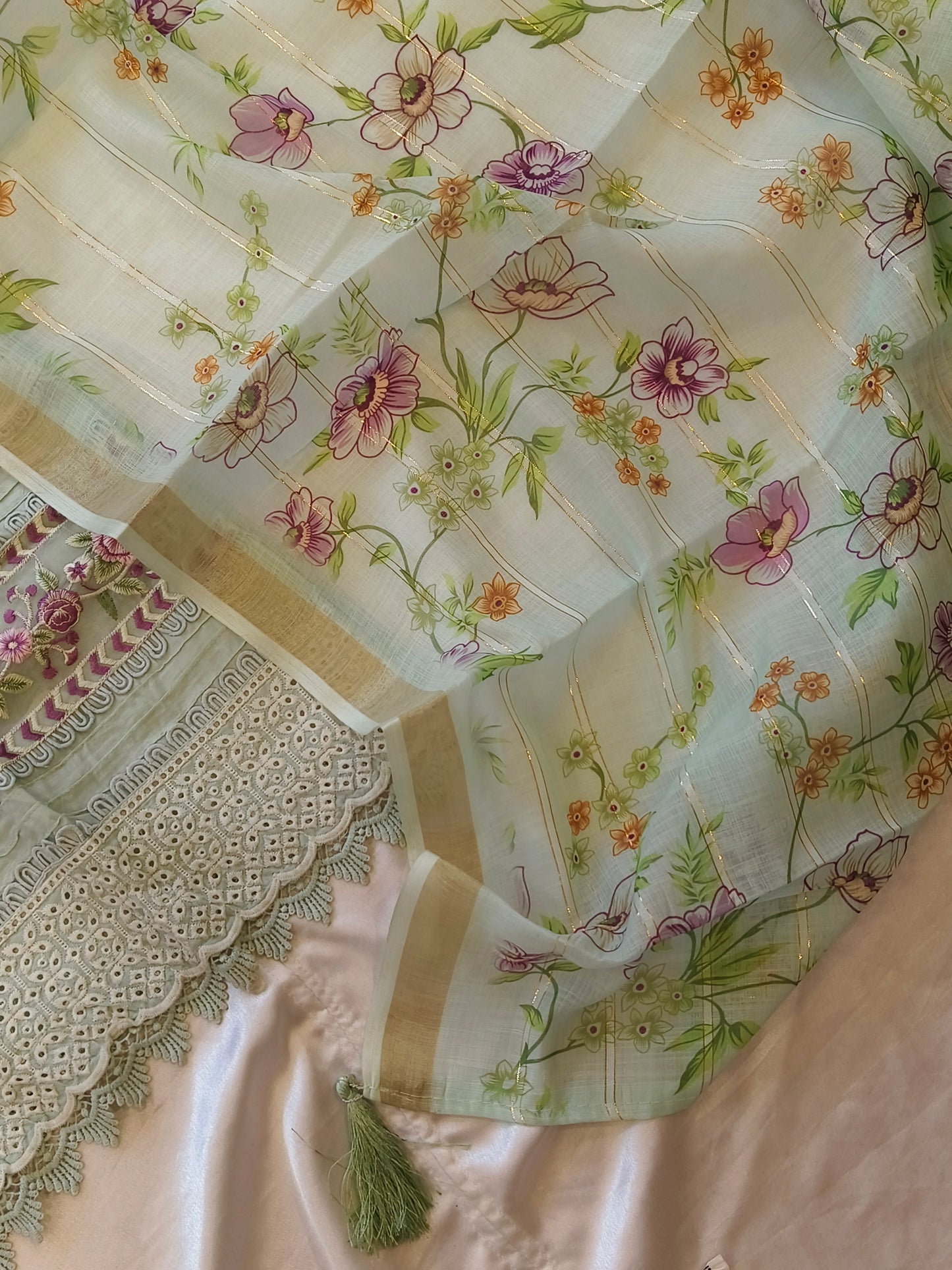 RAHI PURE COTTON EMBROIDERY SUIT 2 Q