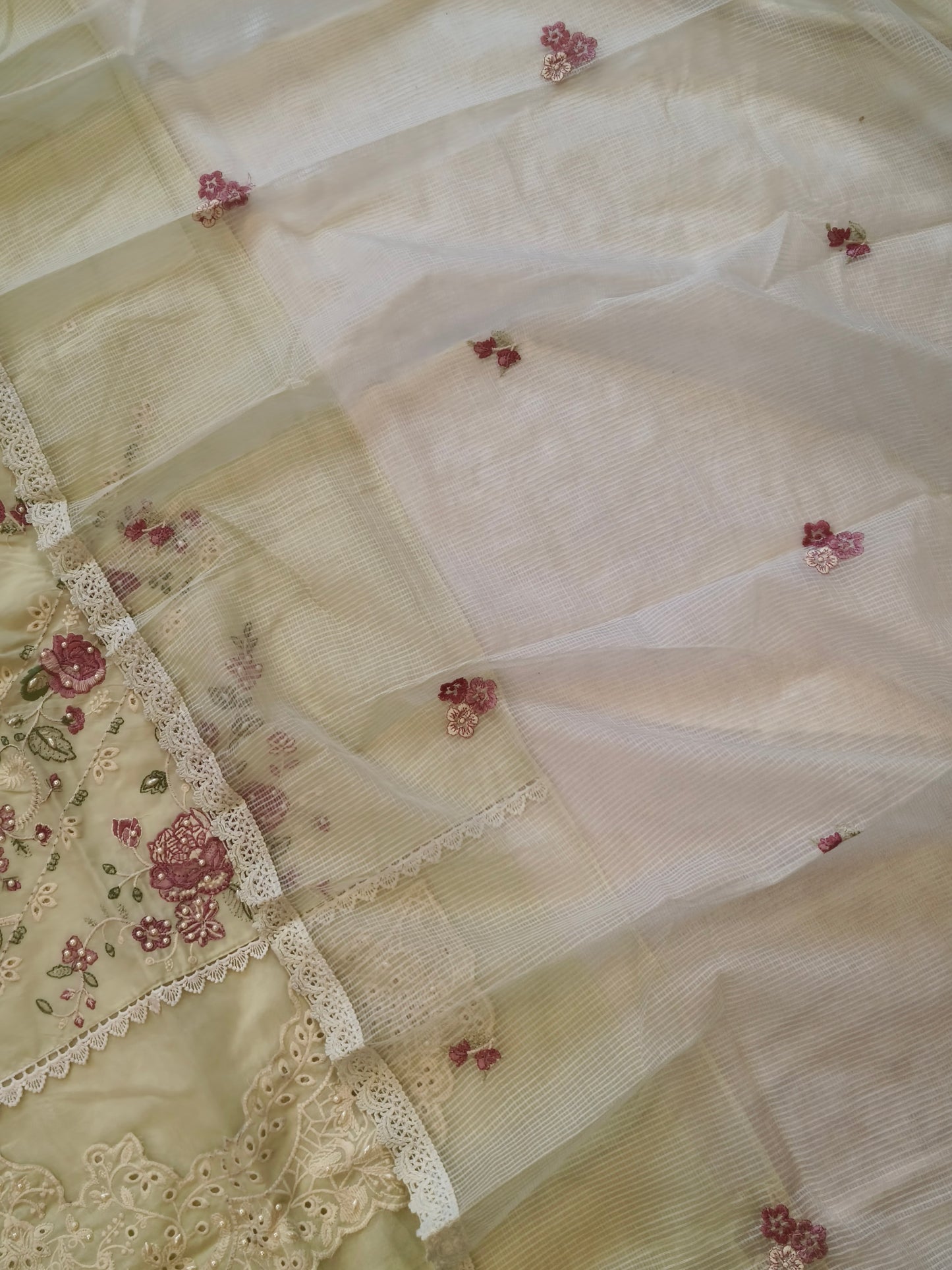 HANIA PURE COTTON EMBROIDERY SUIT 10