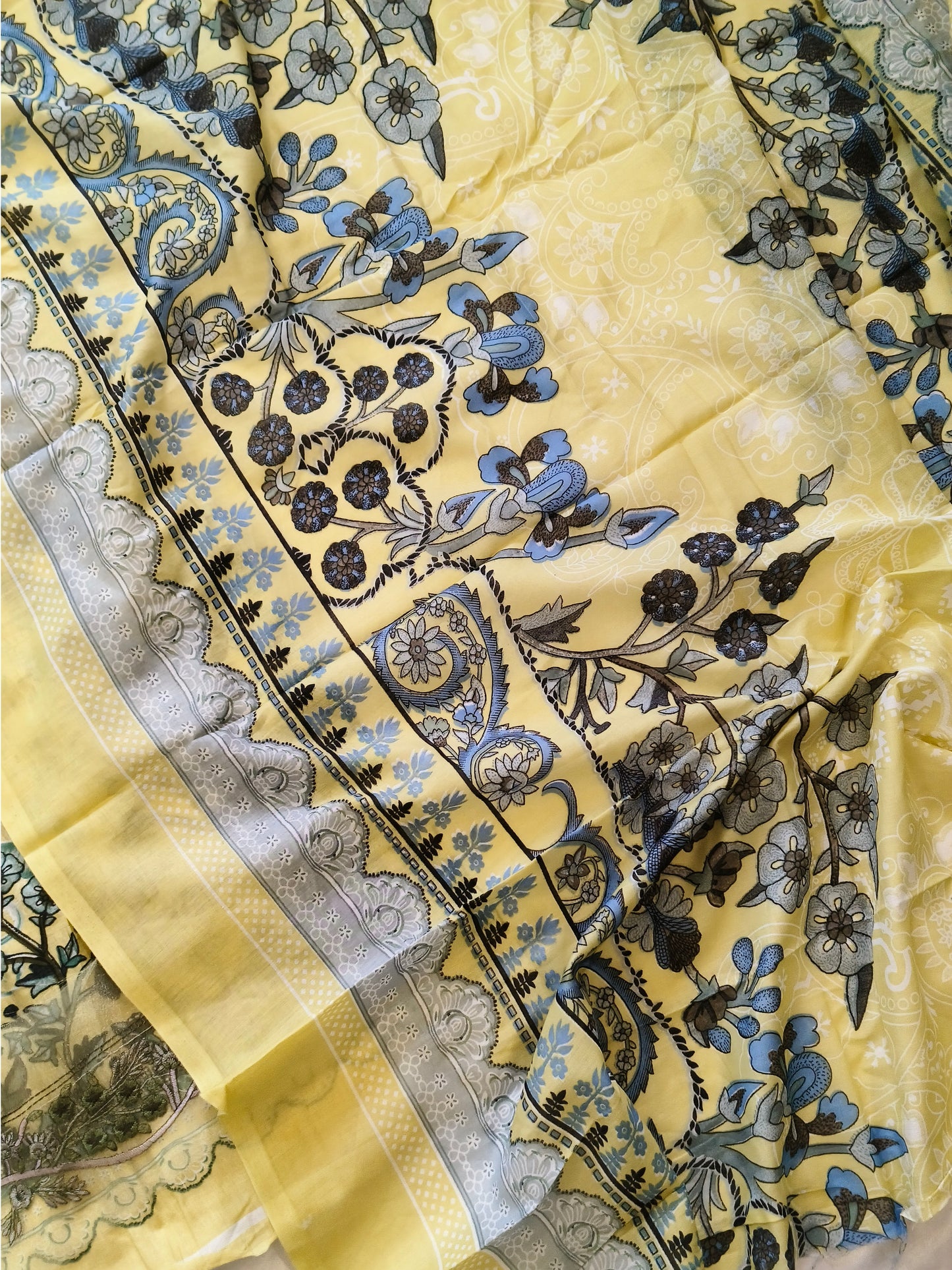 COTTON EMBROIDERY SUIT