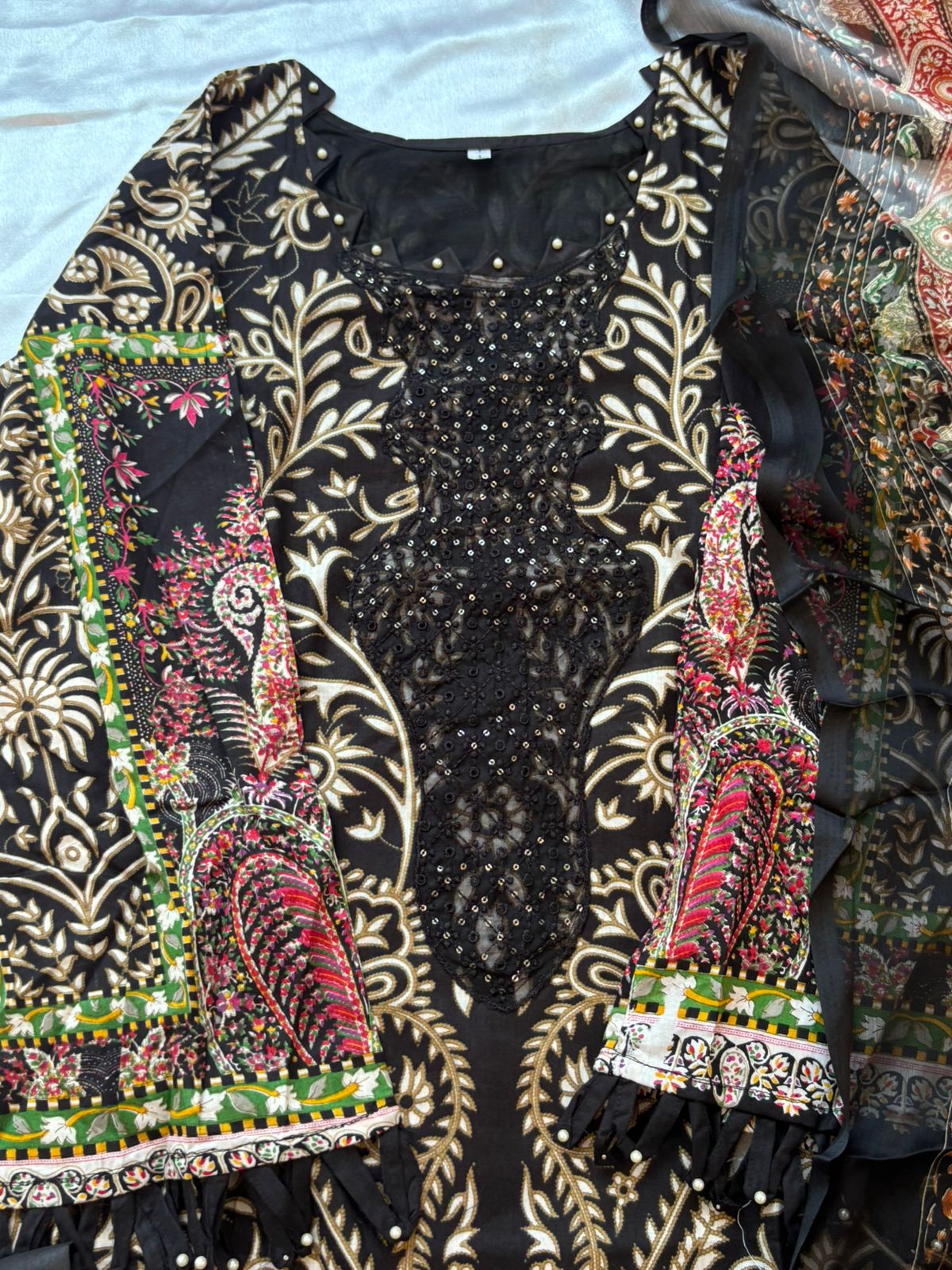 HARSHA READYMADE COTTON PATCH SUIT Q