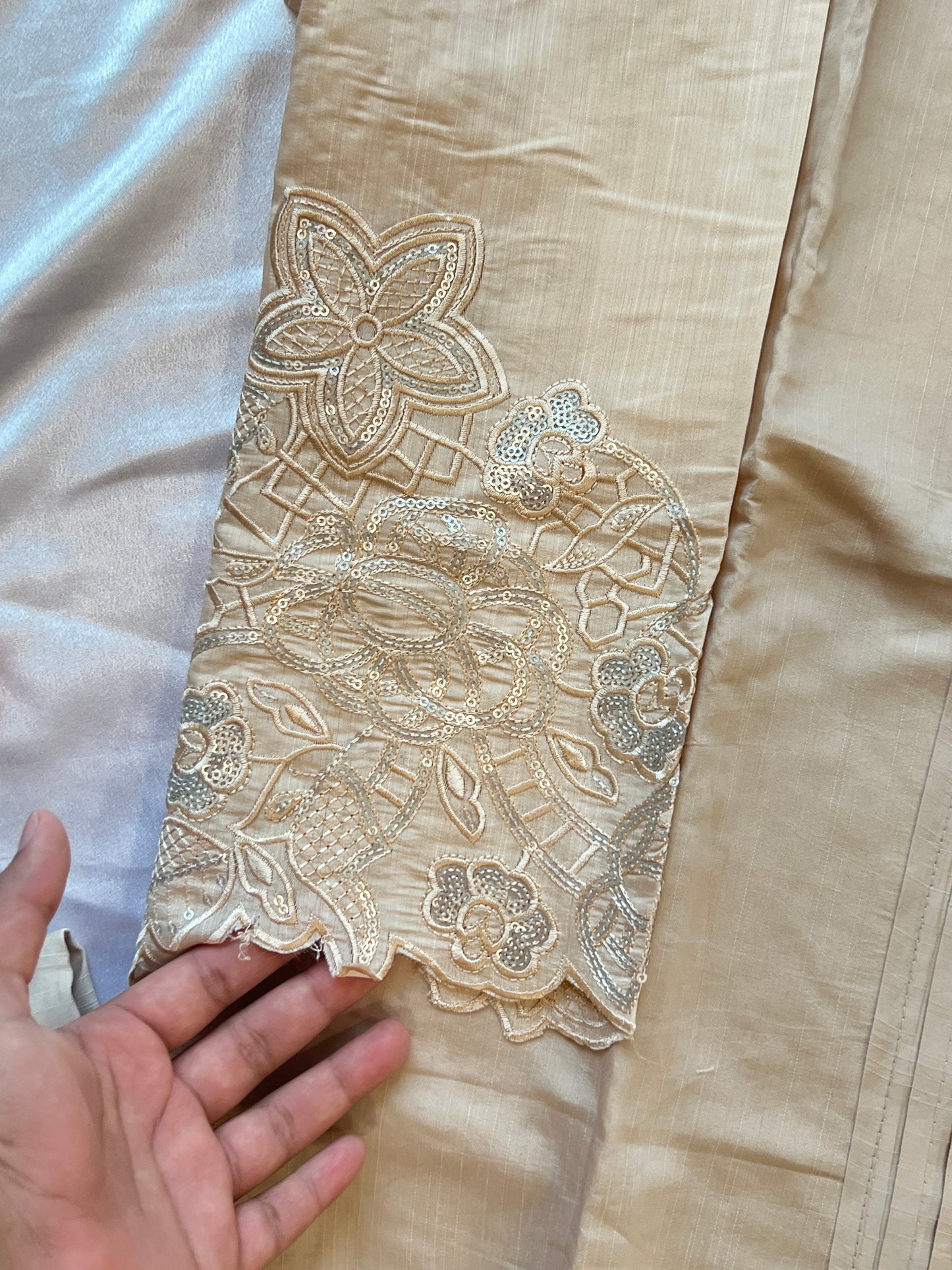 ZARQASH CUTWORK EMBROIDERY SUIT 353