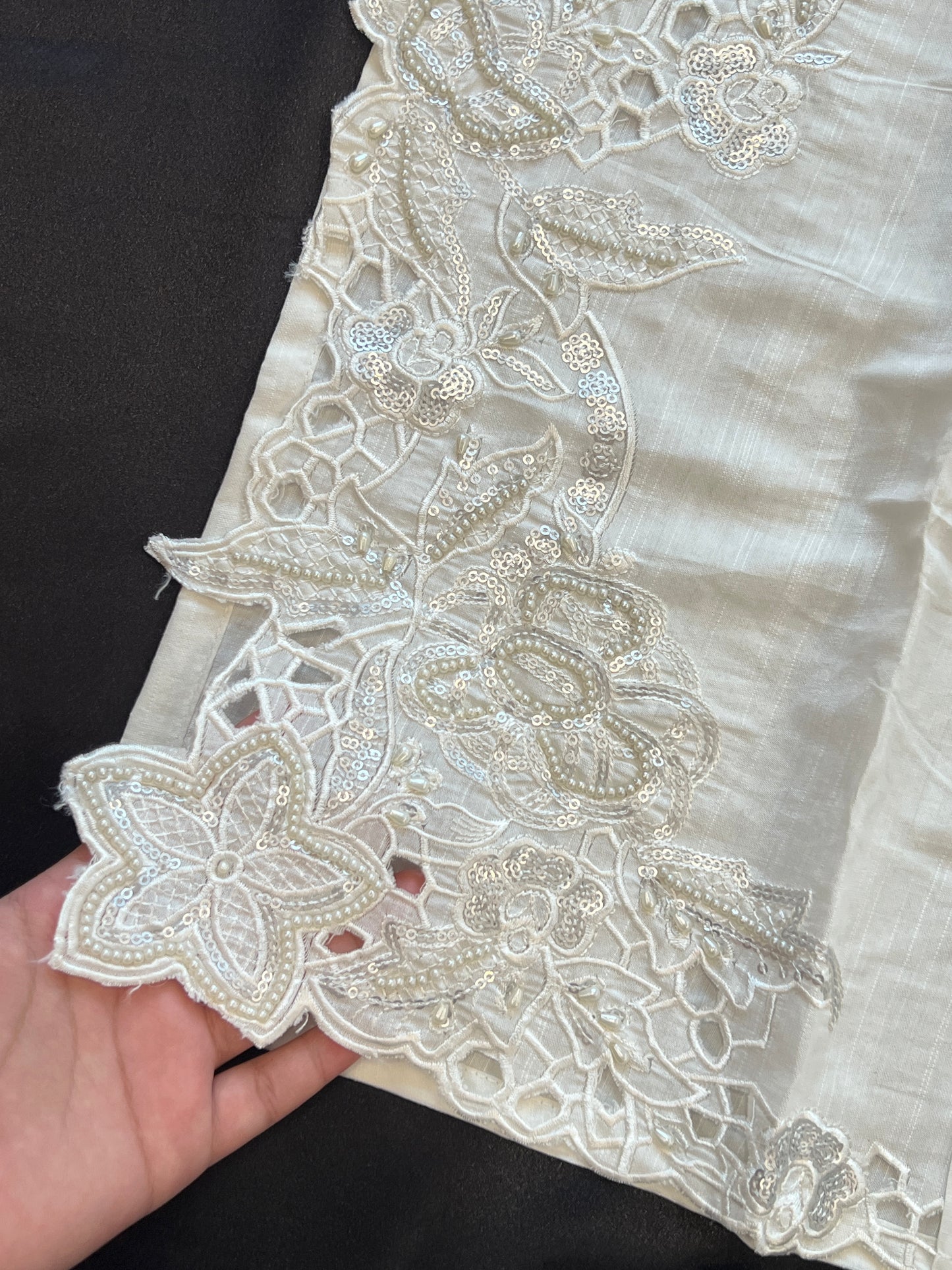 ZARQASH CUTWORK EMBROIDERY SUIT 353