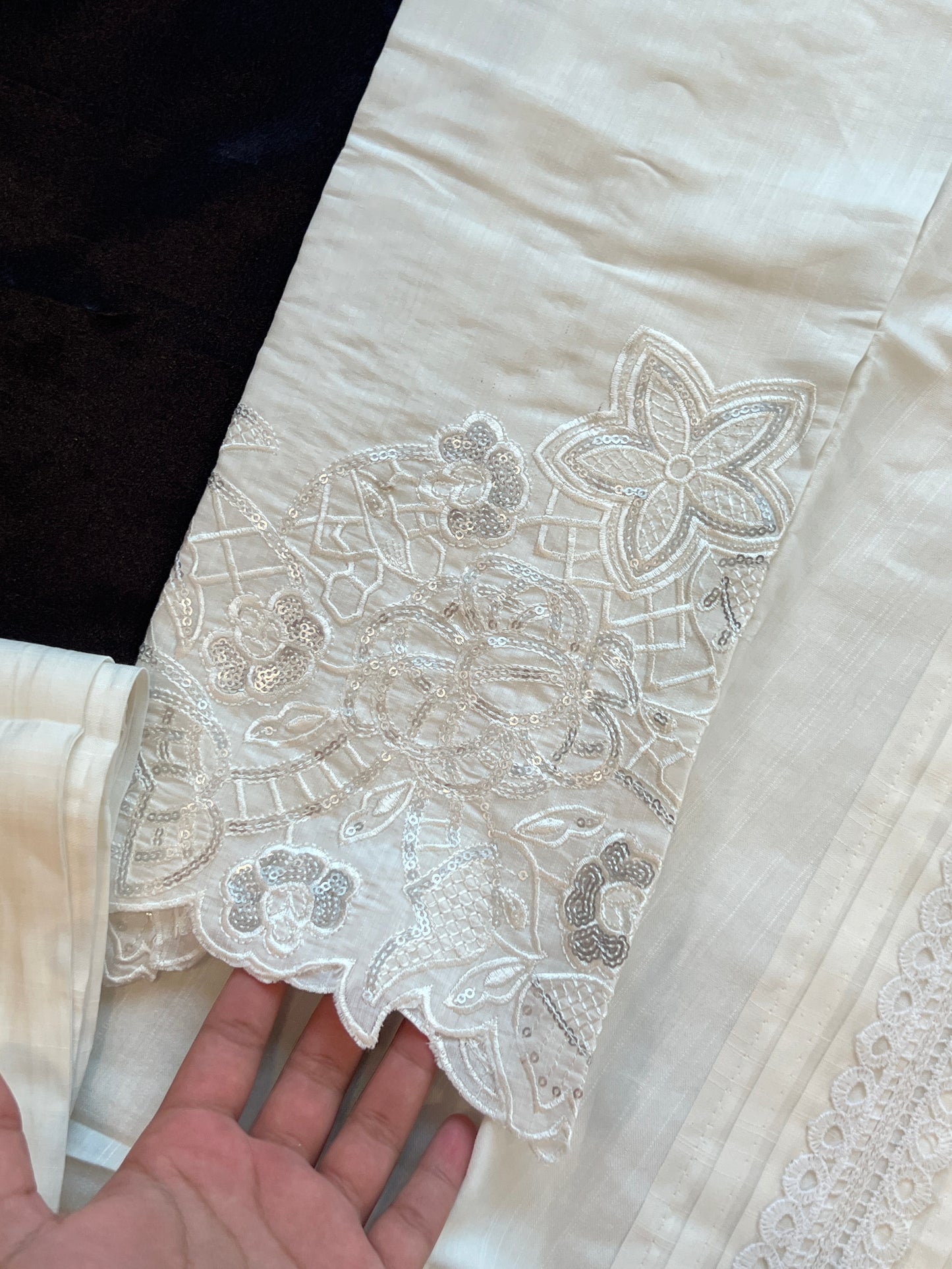 ZARQASH CUTWORK EMBROIDERY SUIT 353