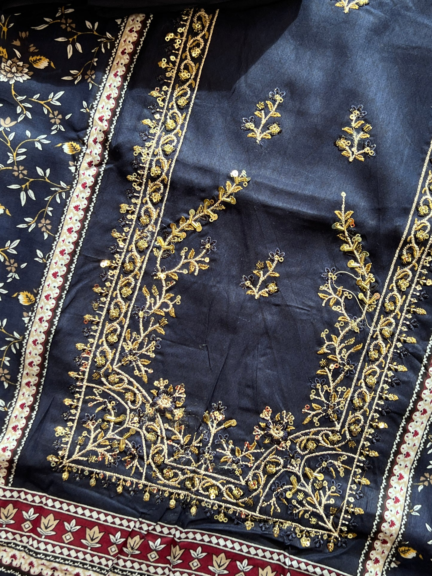 HARSHA NOORE COTTON EMBROIDERY SUIT 3547J