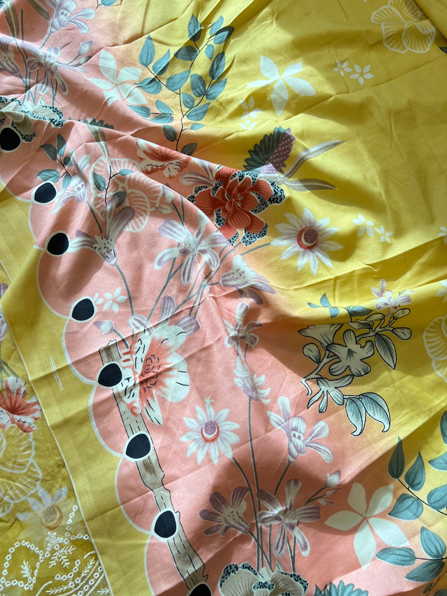 FLORA COTTON EMBROIDERY SUIT 2