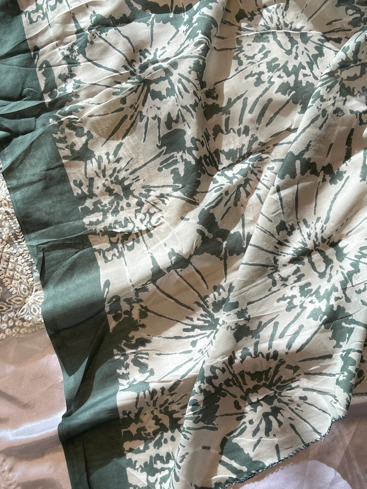 OMBRE CHIKANKARI PATCH SUIT 5