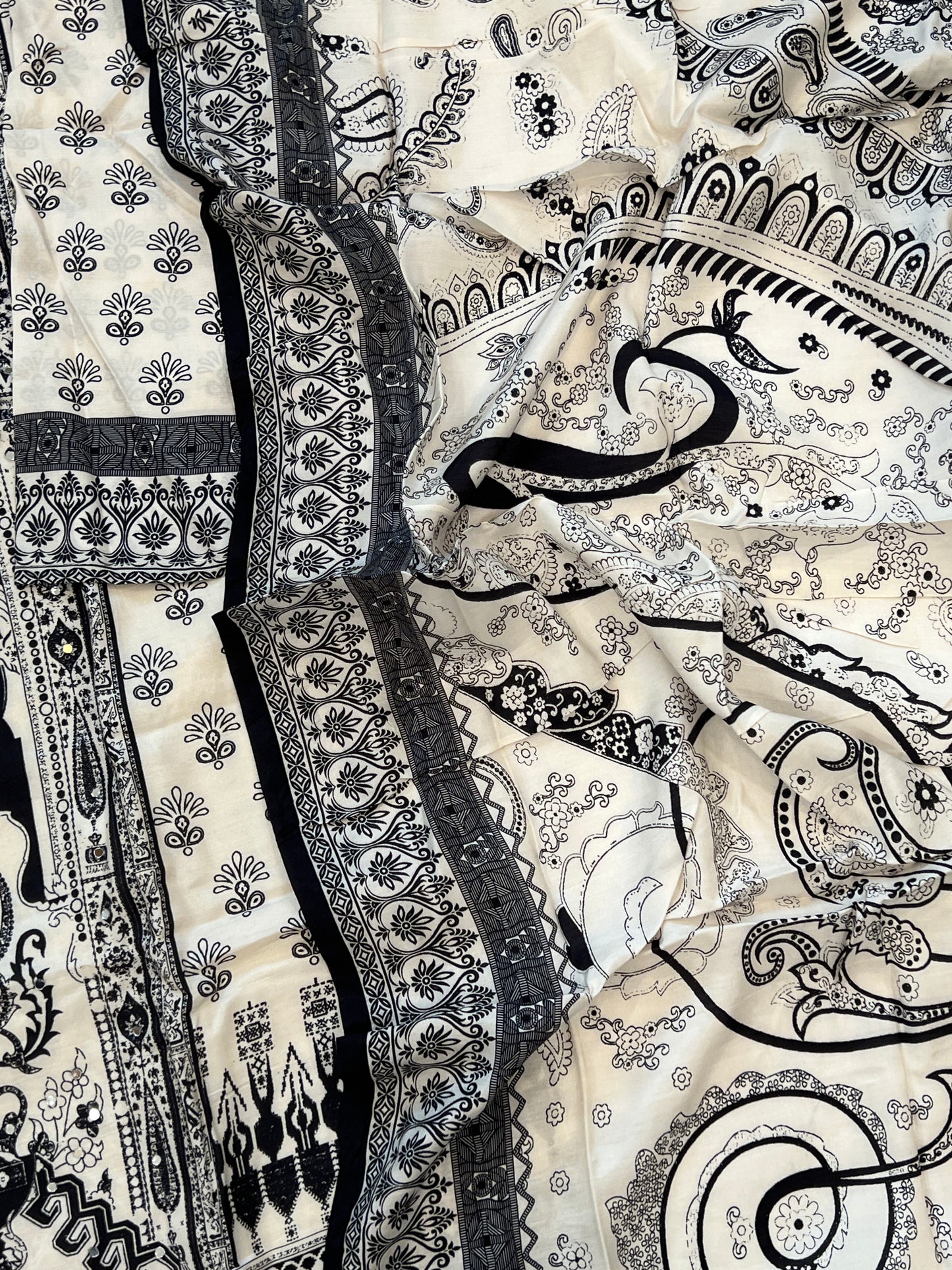 SF MUSLIN READYMADE SUIT 102