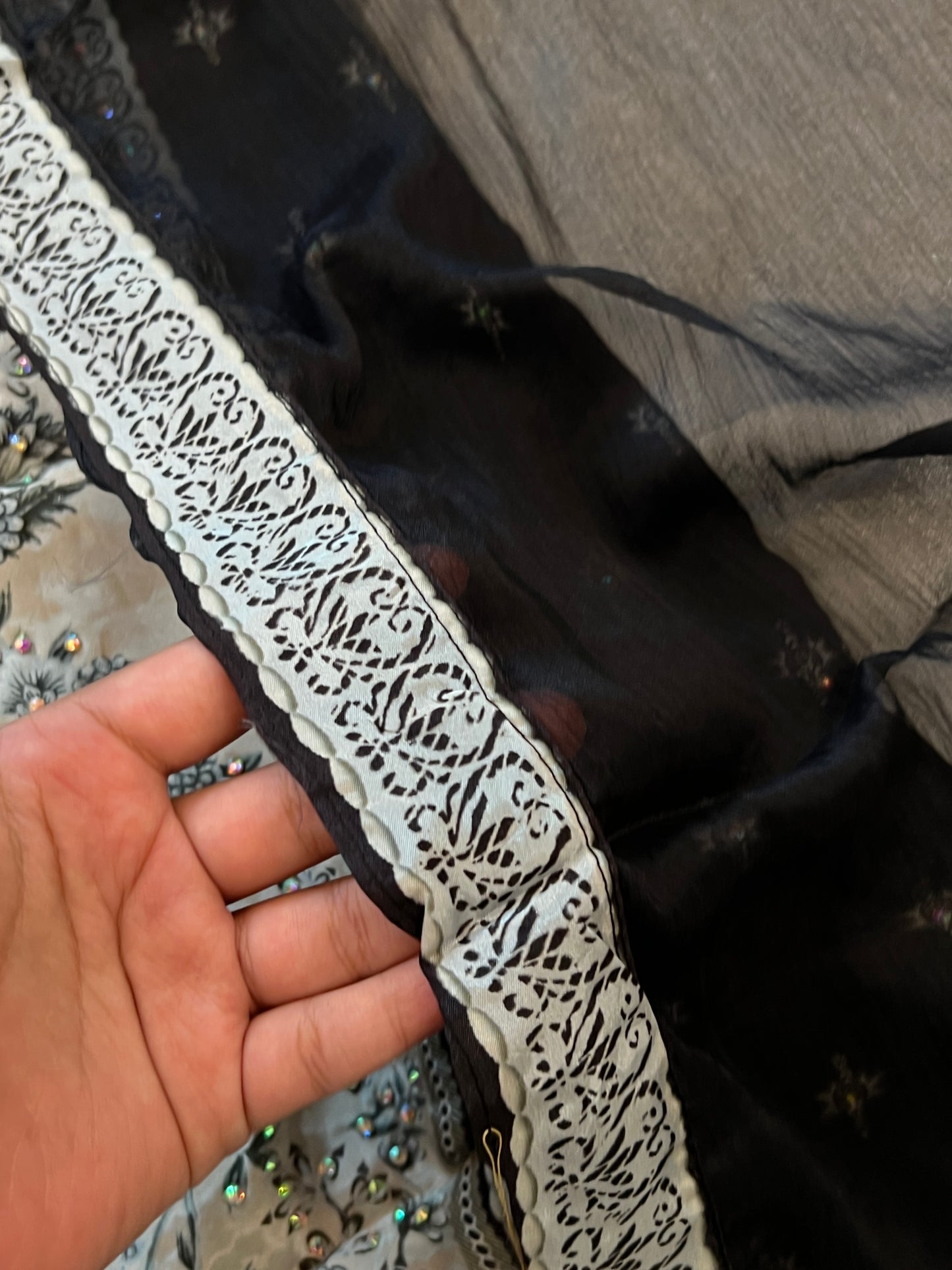 SF MUSLIN READYMADE SUIT 101