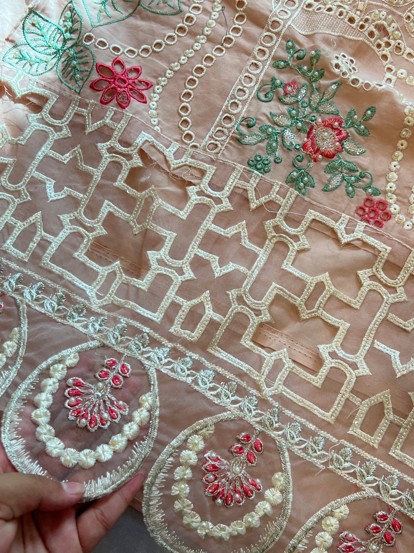 RAAHI PURE COTTON EMBROIDERY SUIT 2017