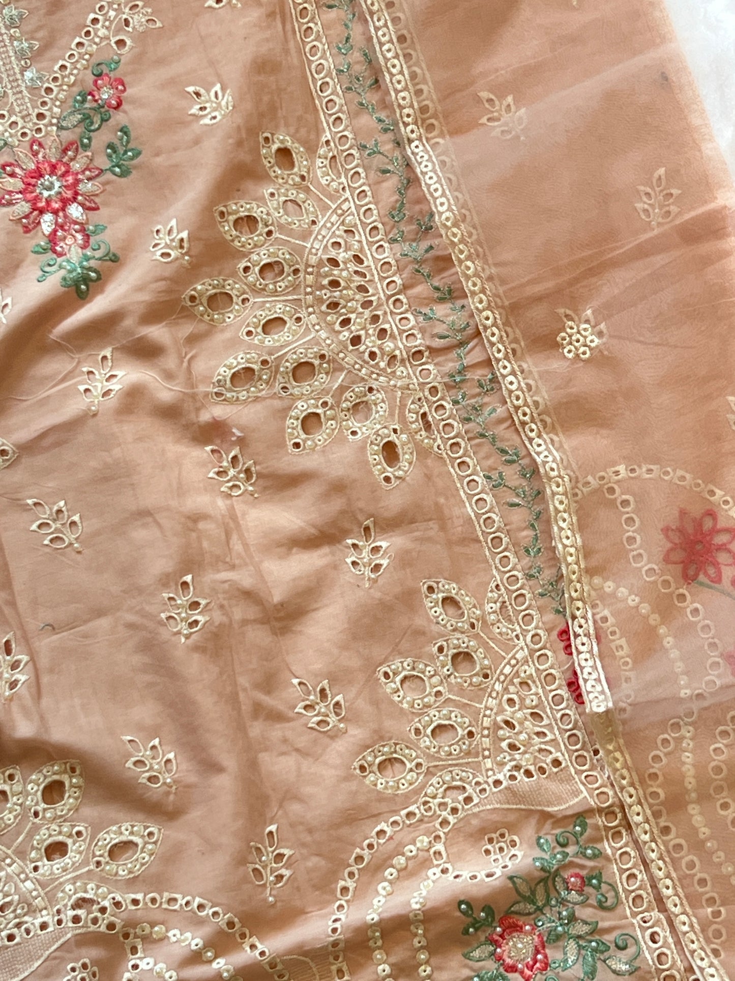RAAHI PURE COTTON EMBROIDERY SUIT 2017