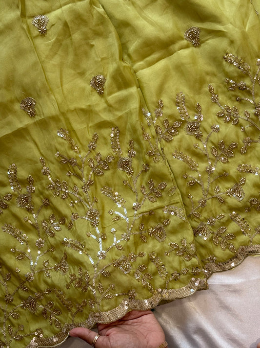 SILK READYMADE CO-ORD SET 5627