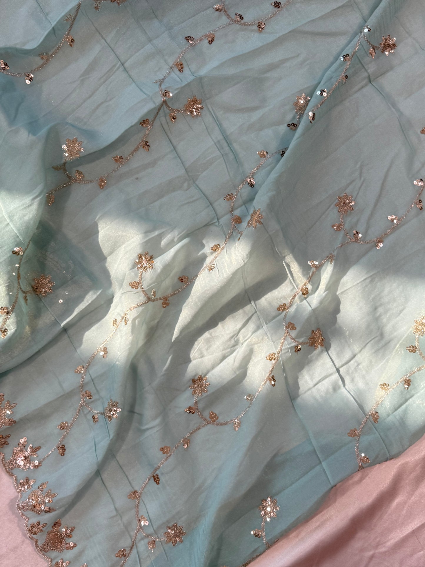 SILK READYMADE CO-ORD SET 5627