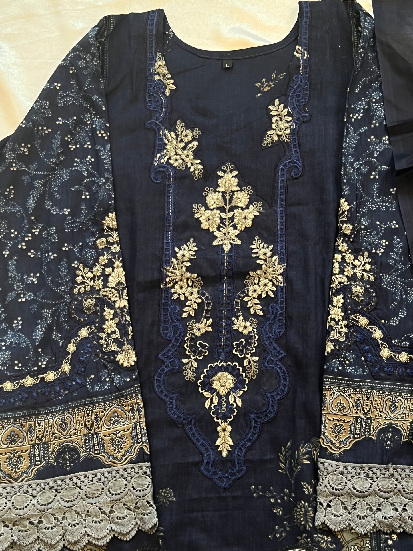 ELAAF COTTON PATCH SUIT 495