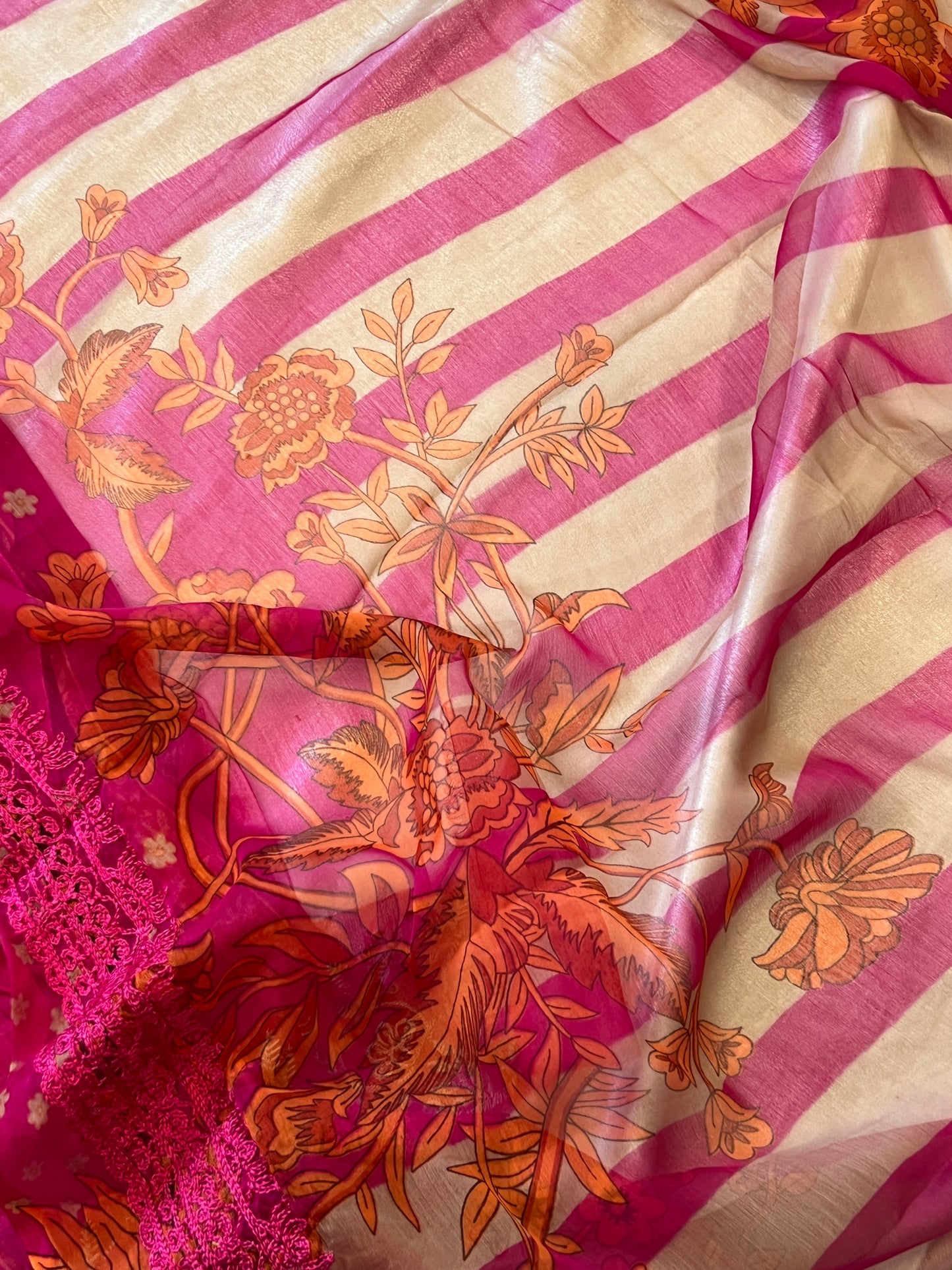 RANI PINK COTTON EMBROIDERY SUIT