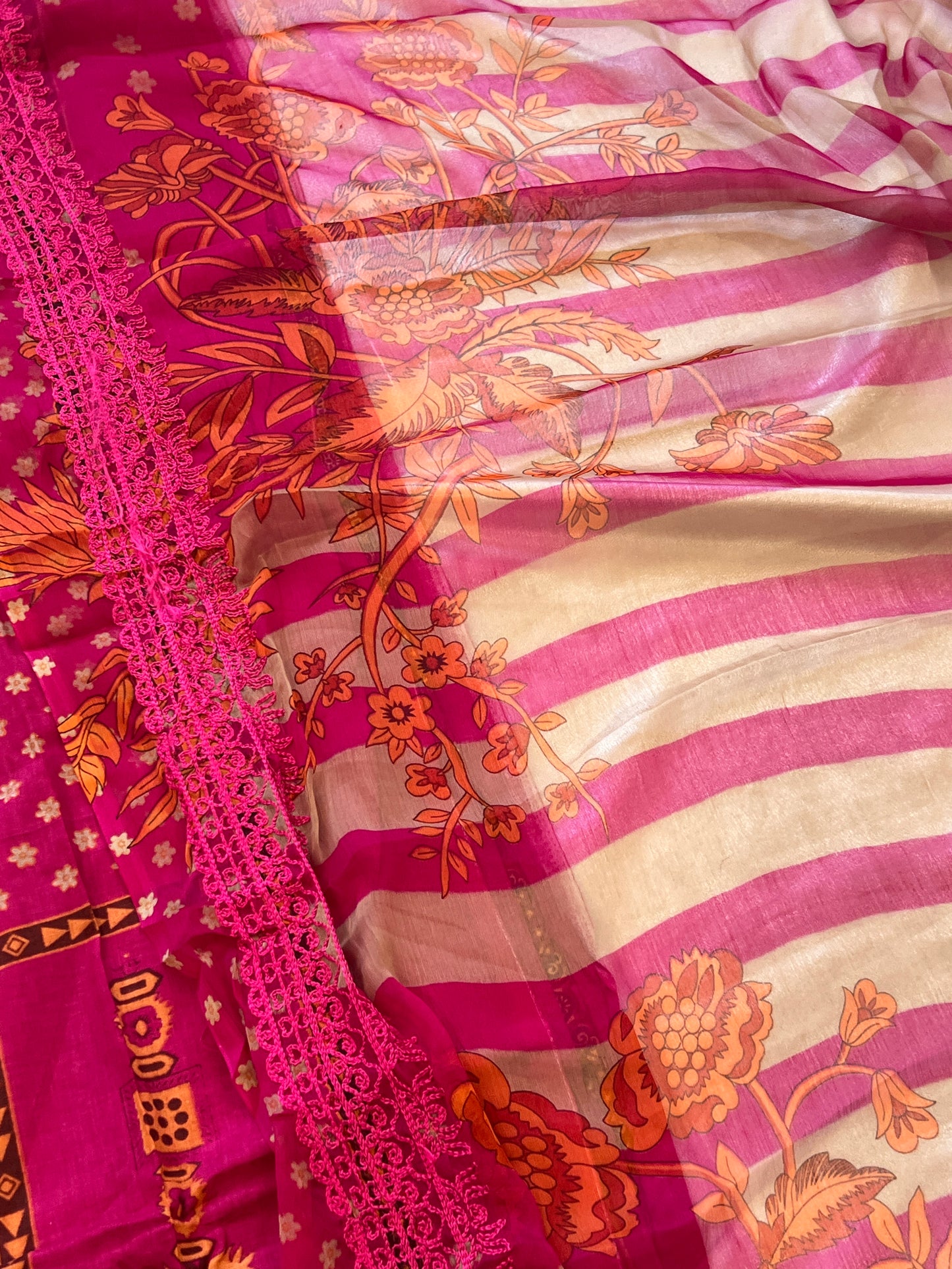 RANI PINK COTTON EMBROIDERY SUIT
