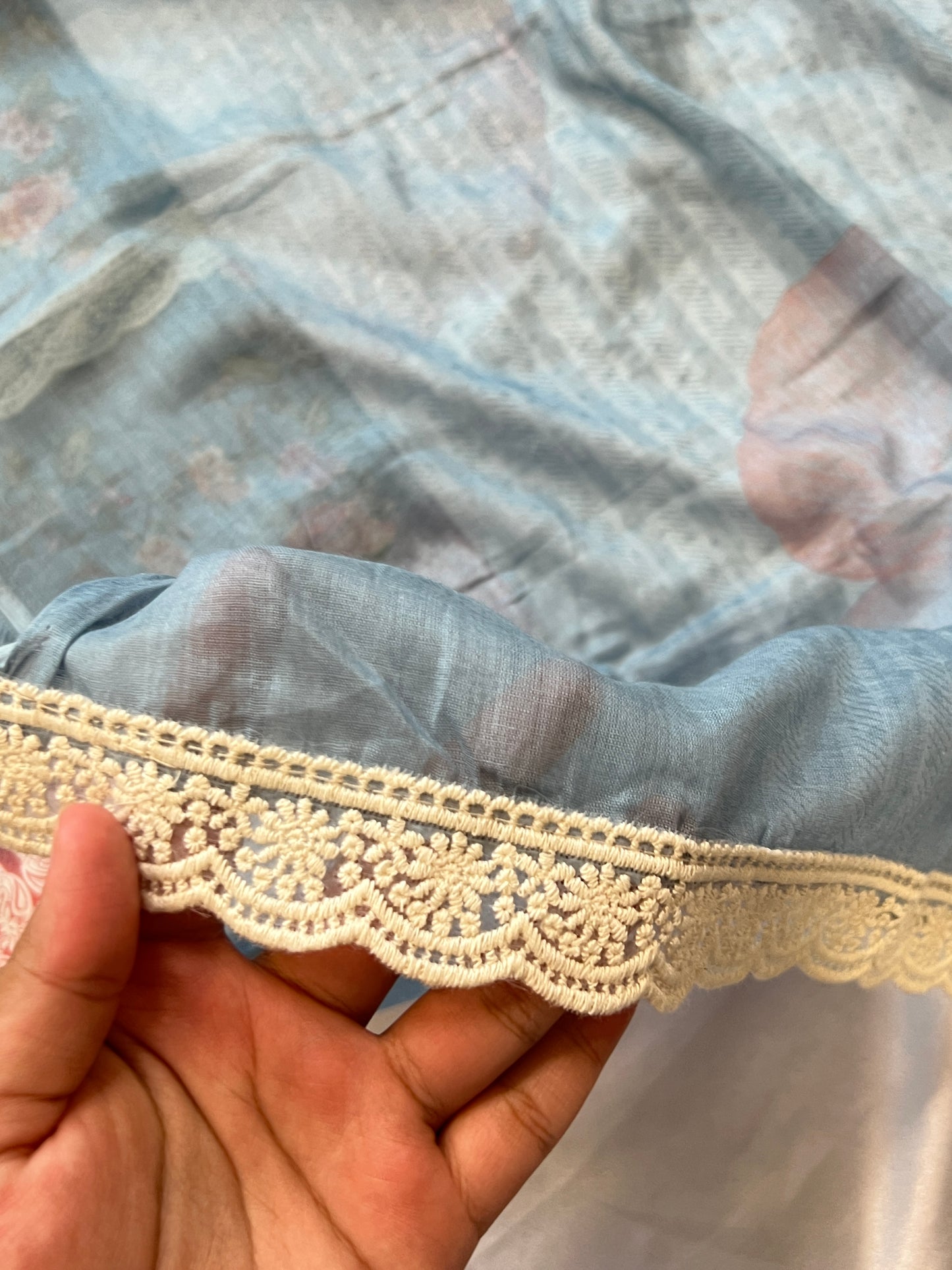 GREY MUGHAL COTTON READYMADE SUIT