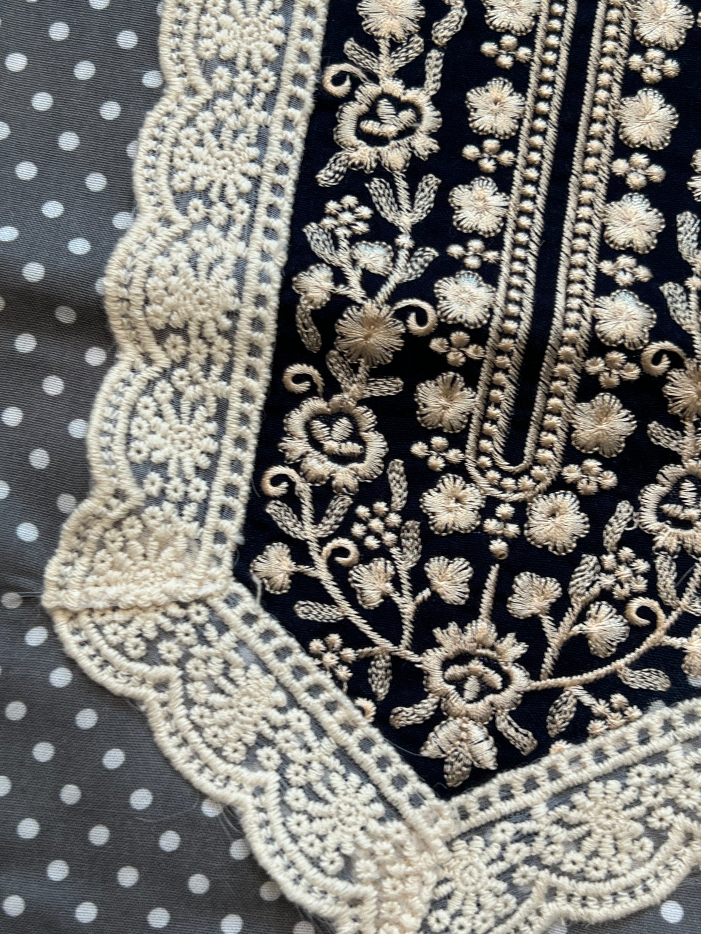 BLUE MUGHAL COTTON READYMADE SUIT