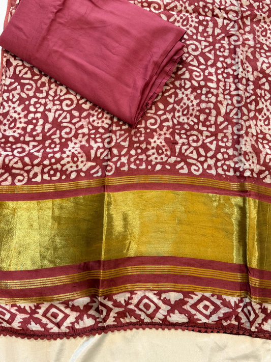 PURE MUSLIN BATIK SUIT 3