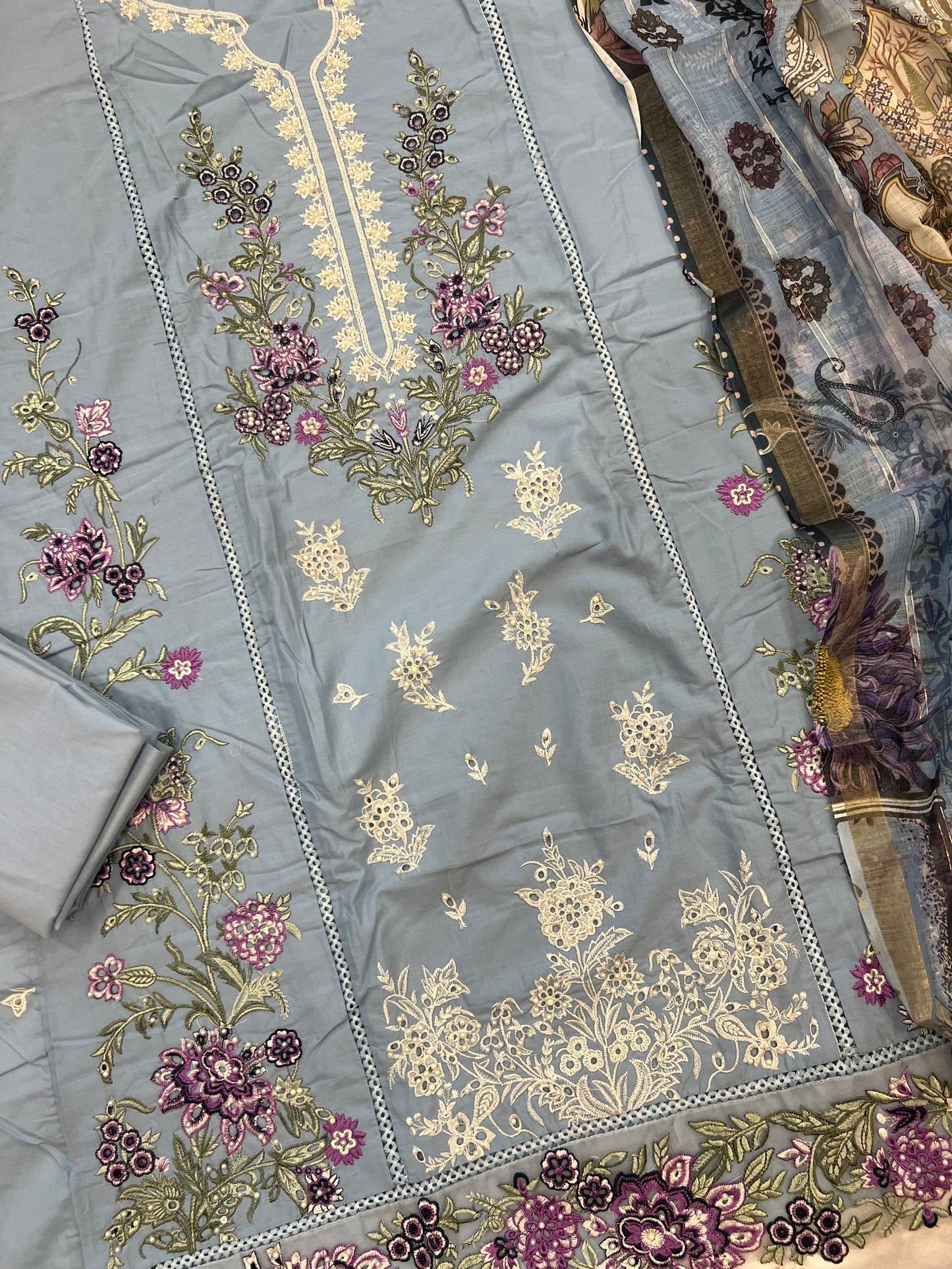 HANIA PURE COTTON EMBROIDERY SUIT 13 FP