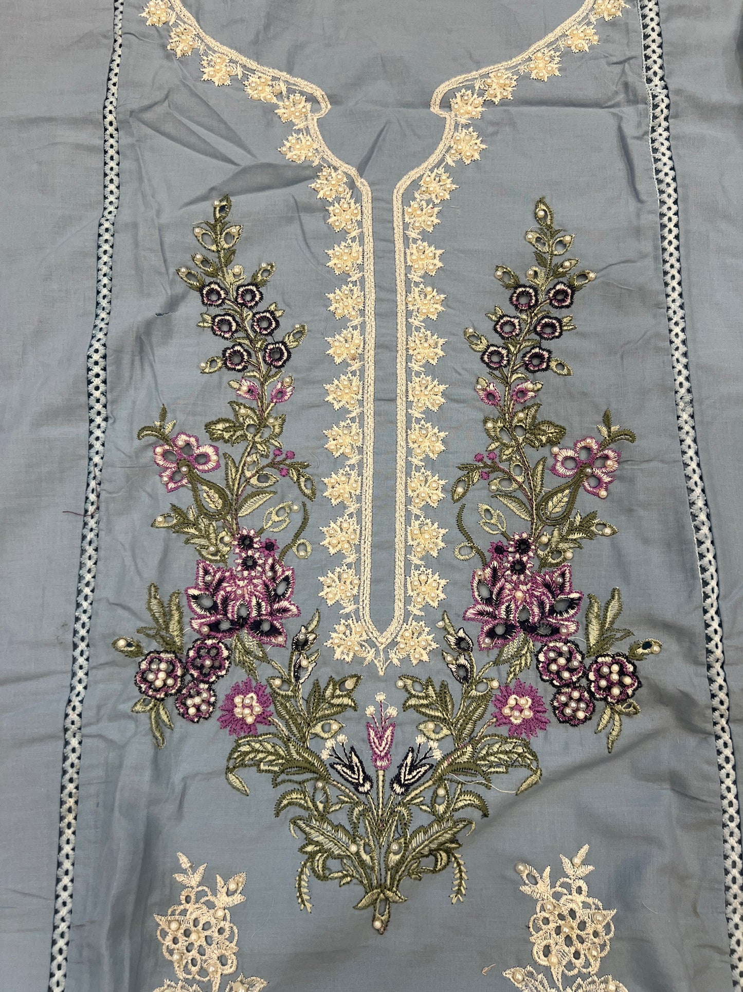 HANIA PURE COTTON EMBROIDERY SUIT 13 FP