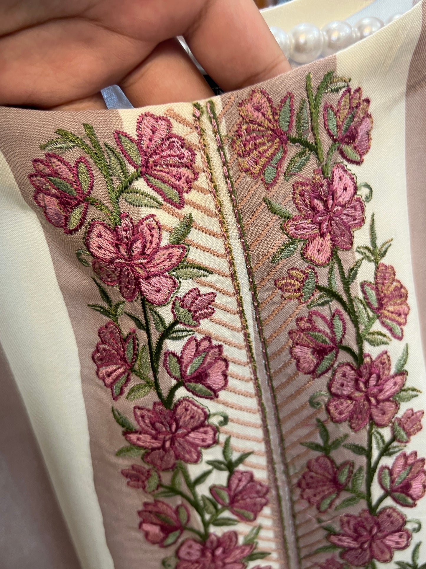 MERAKI COTTON EMBROIDERY READYMADE SUIT