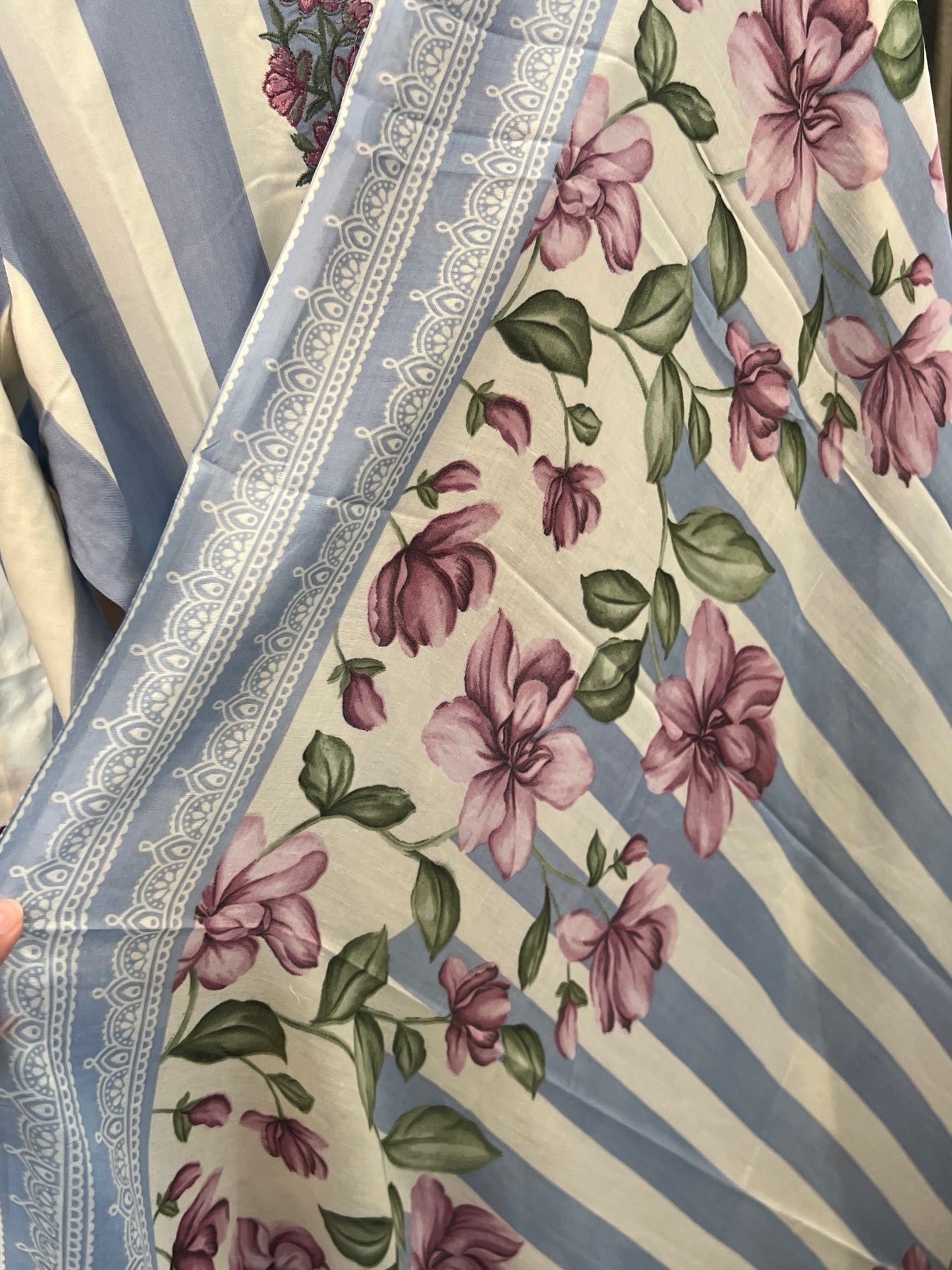 MERAKI COTTON EMBROIDERY READYMADE SUIT