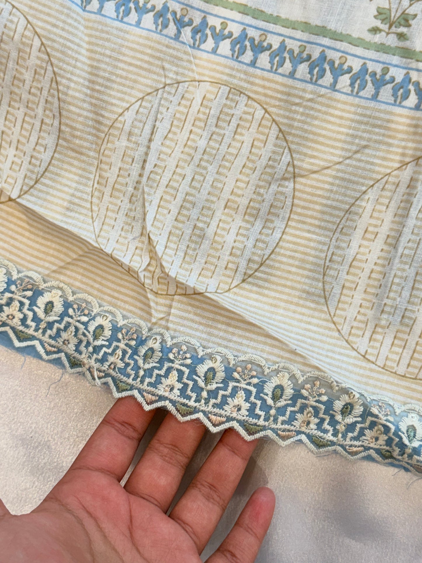 LAWN EMBROIDERY PATCH SUIT 6 Q