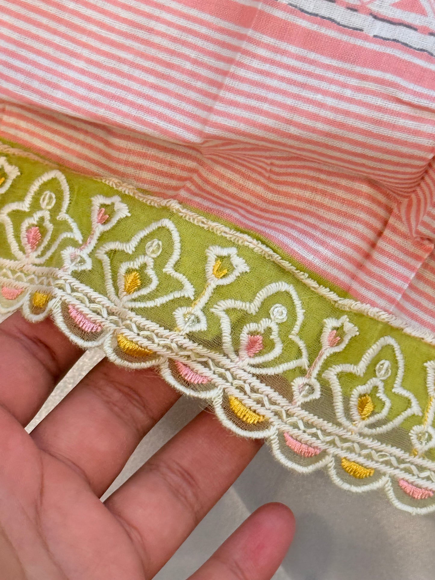 LAWN EMBROIDERY PATCH SUIT 5 Q