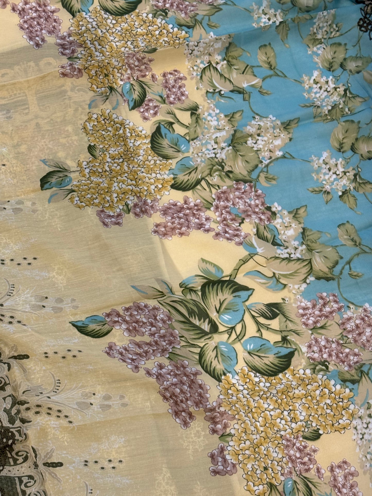 HAALA LAWN EMBROIDERY PATCH SUIT 6 Q