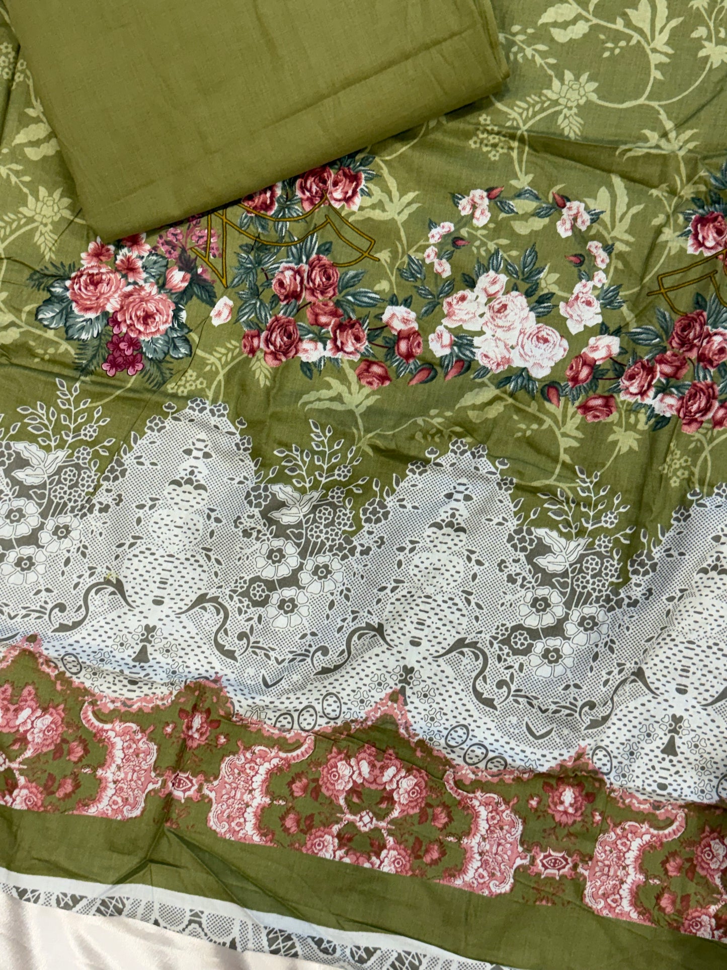 HAALA LAWN EMBROIDERY PATCH SUIT 5 Q