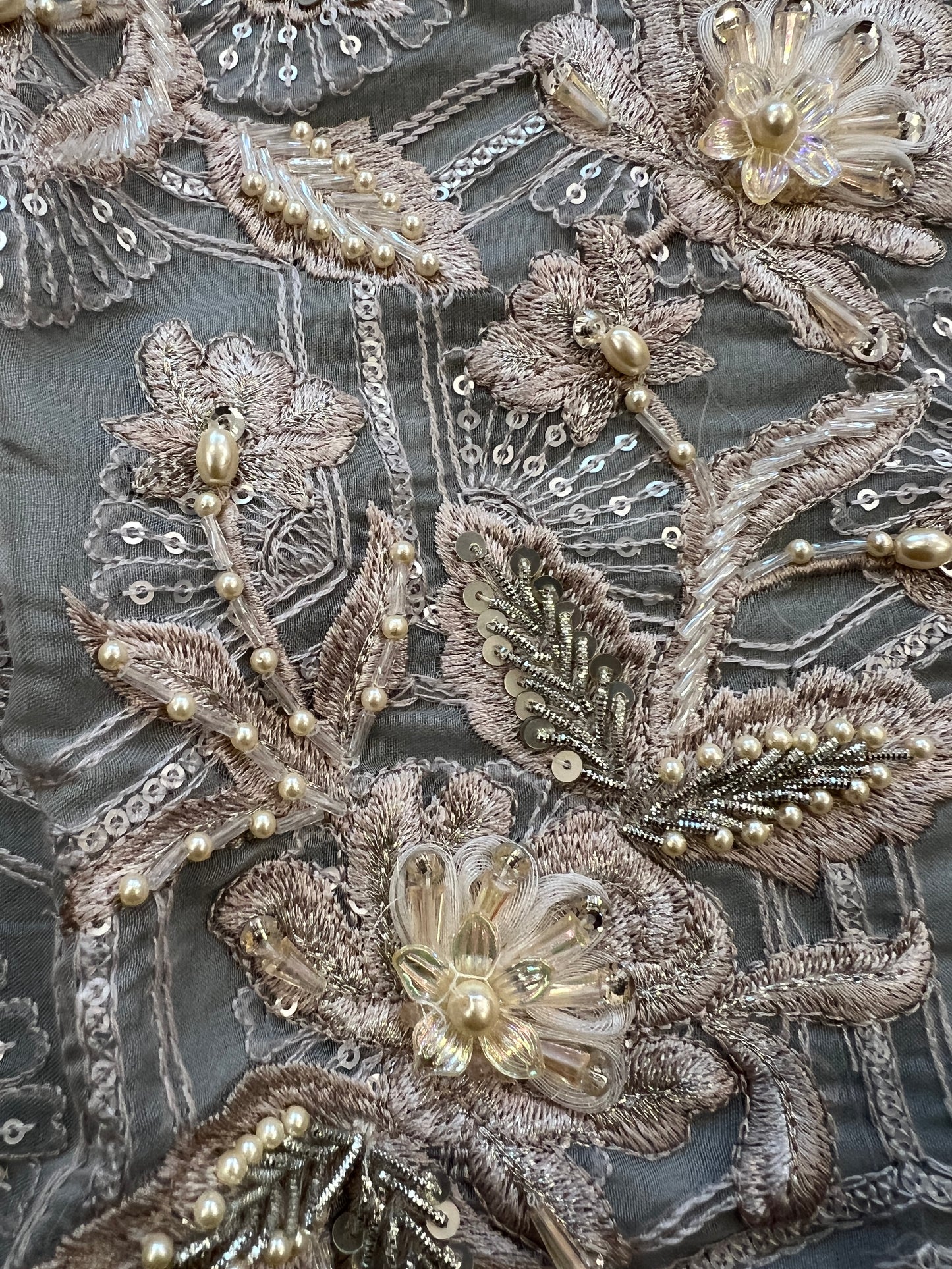 READYMADE ORGANZA EMBROIDERY SUIT 981