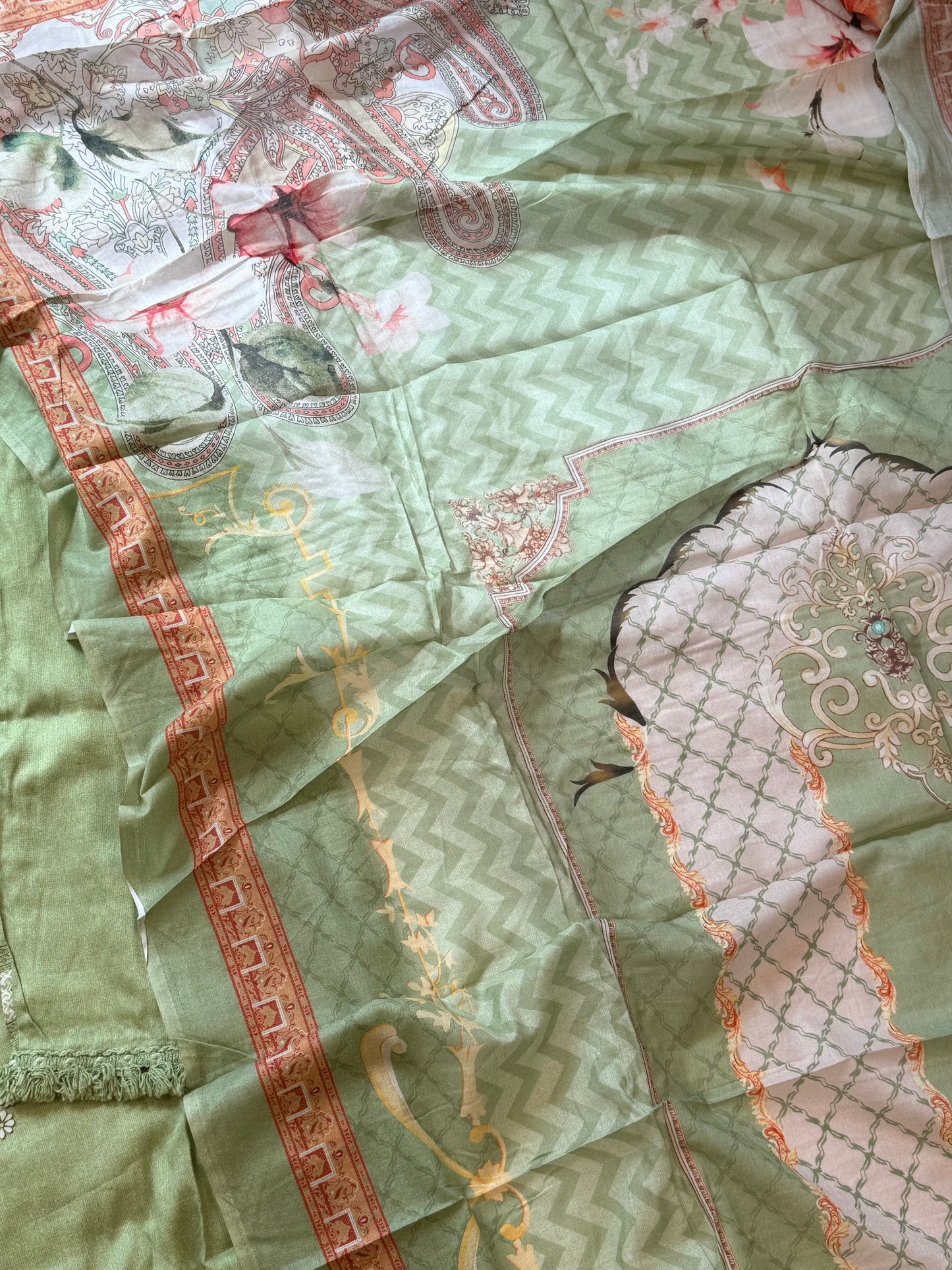 SHAMIANA GREEN LAWN SUIT 2 Q